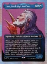 Urza, Lord High Artificer #674 Commander Masters (CMM) hologram