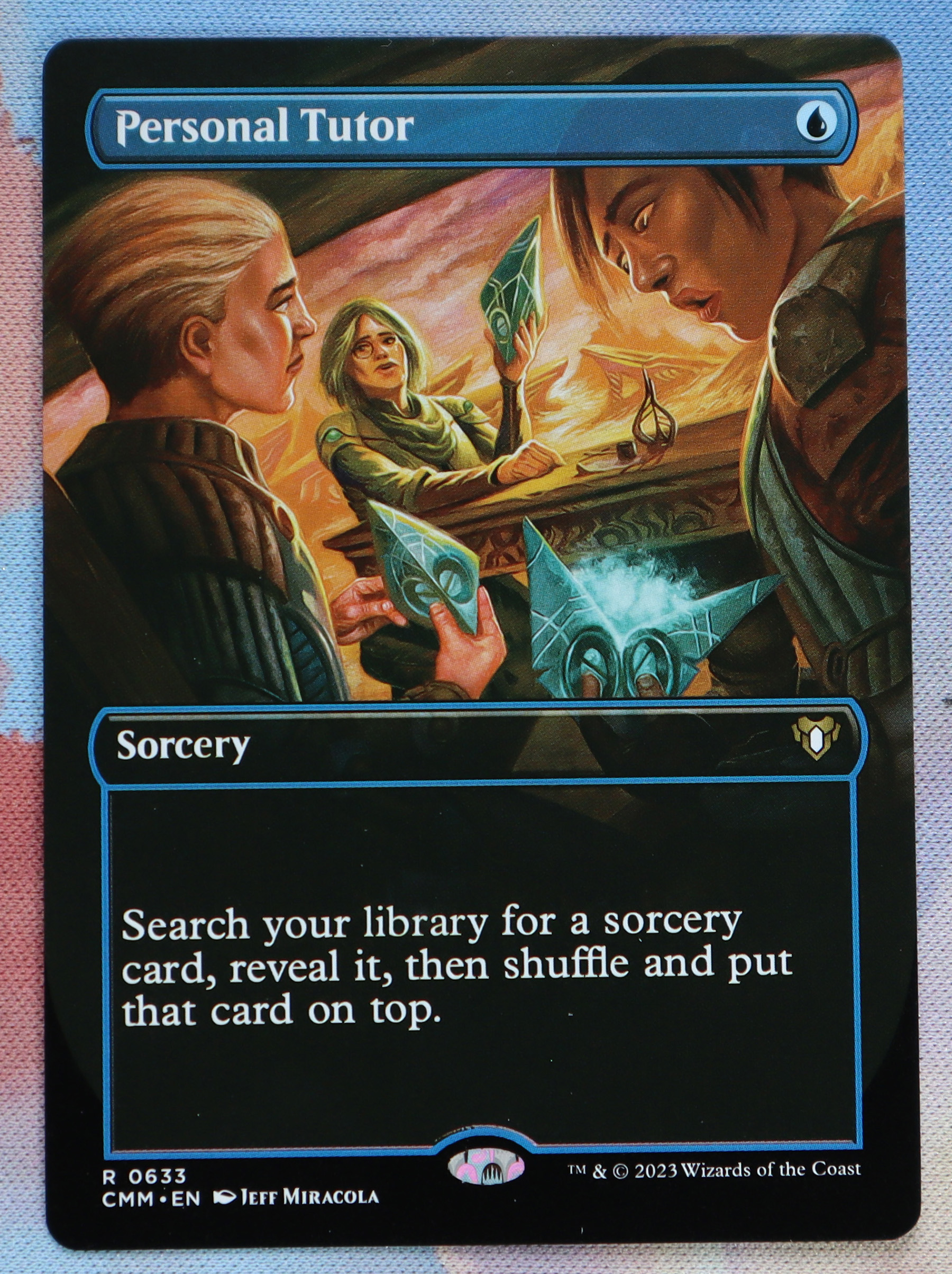 Personal Tutor #633 Commander Masters (CMM) hologram