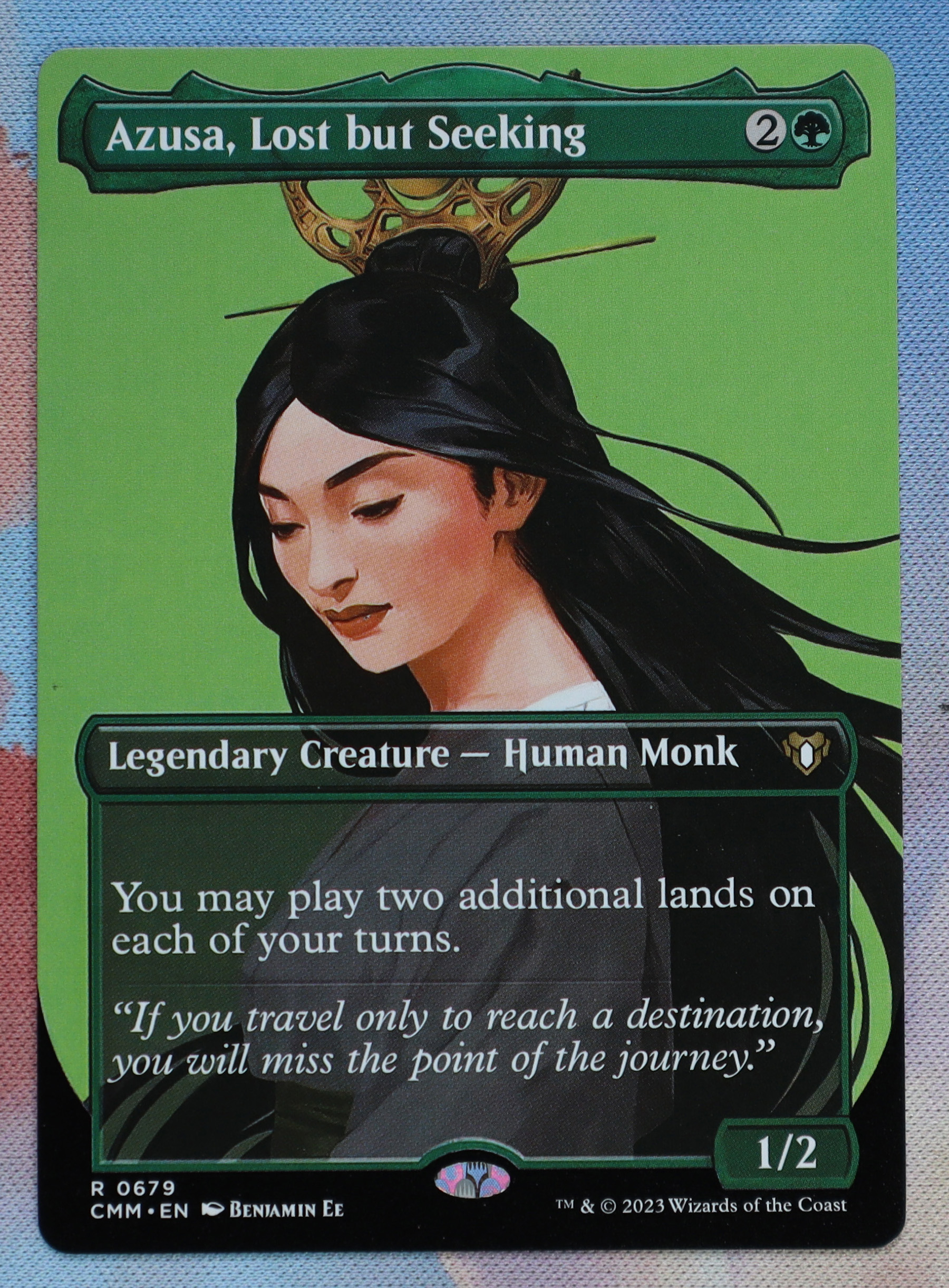 Azusa, Lost but Seeking #679 Commander Masters (CMM) hologram