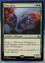 Polyraptor #144 Rivals of Ixalan (RIX) hologram