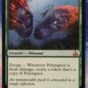 Polyraptor #144 Rivals of Ixalan (RIX) hologram