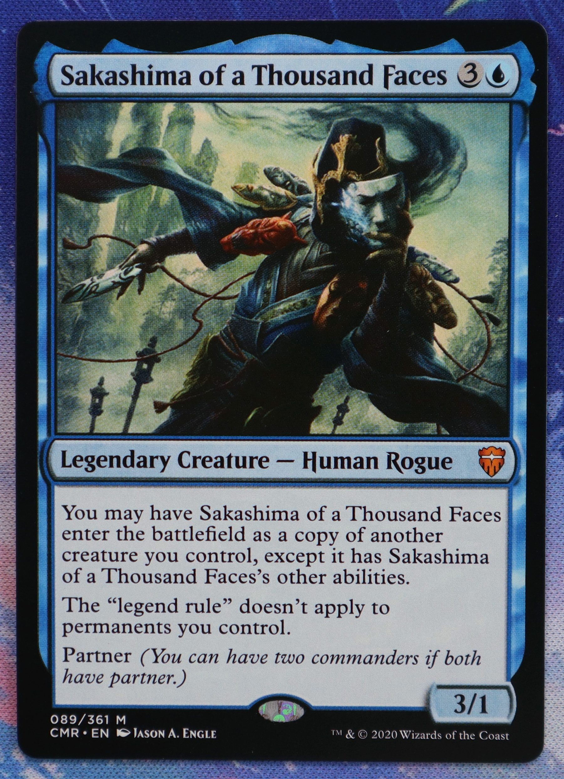 Sakashima of a Thousand Faces Commander Legends (CMR) hologram