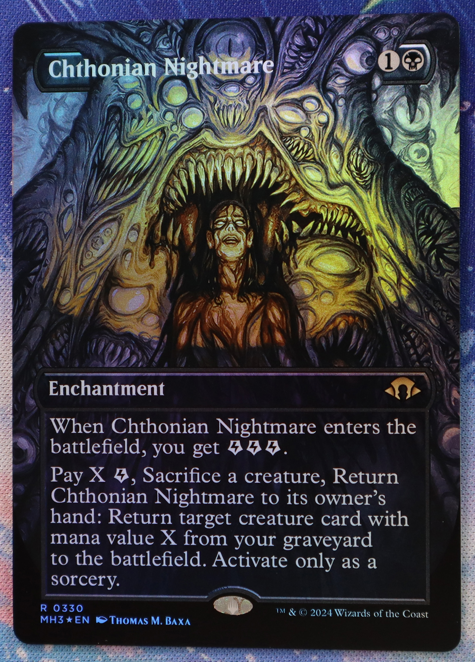 Chthonian Nightmare #330 Modern Horizons 3 (MH3) foil