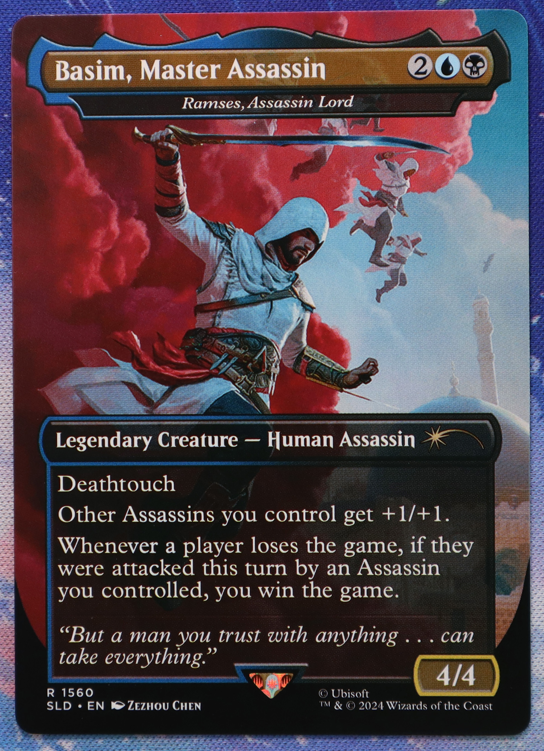 Ramses, Assassin Lord Basim, Master Assassin SLD hologram