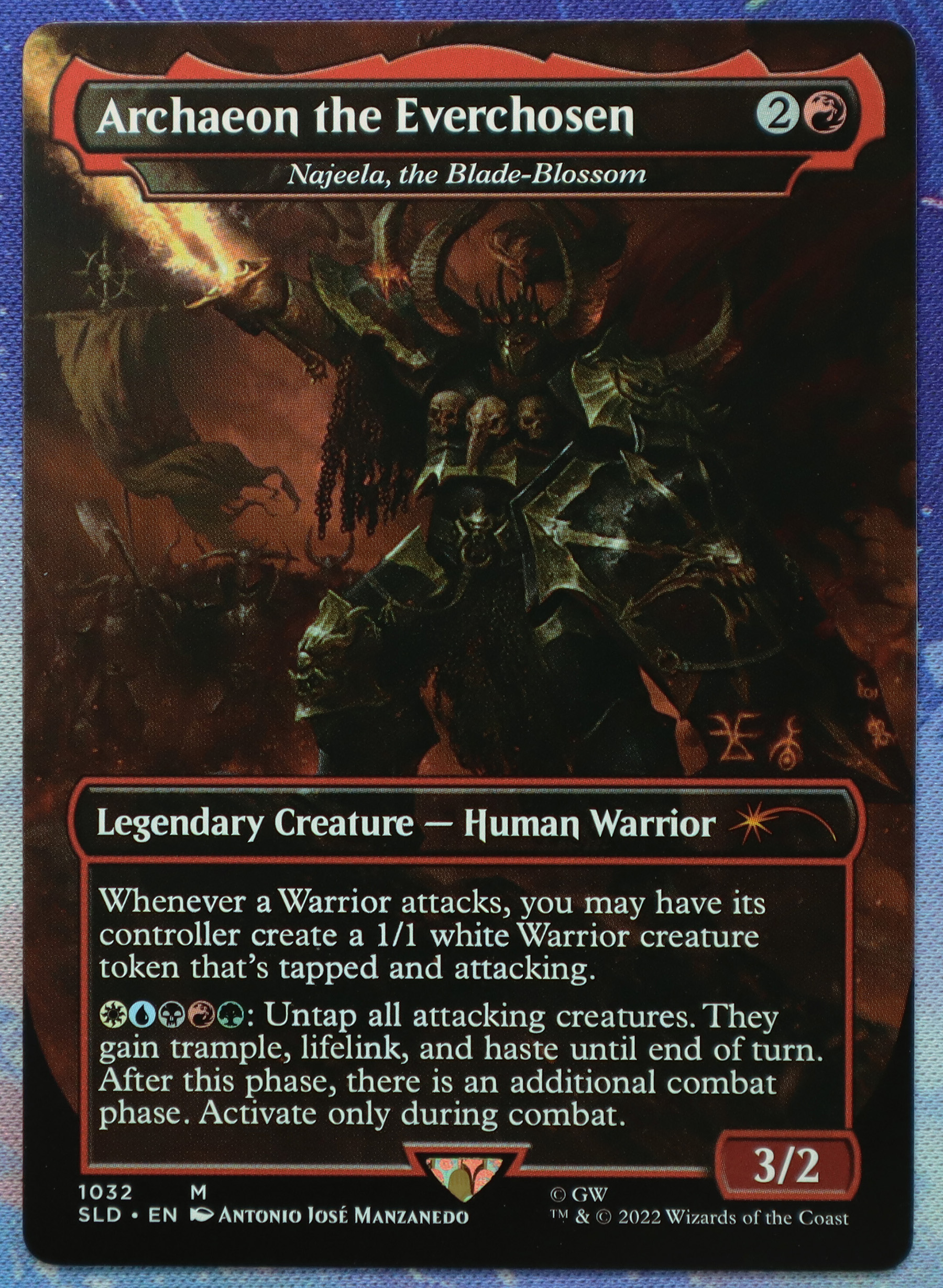 Najeela, the Blade-Blossom Archaeon the Everchosen SLD hologram