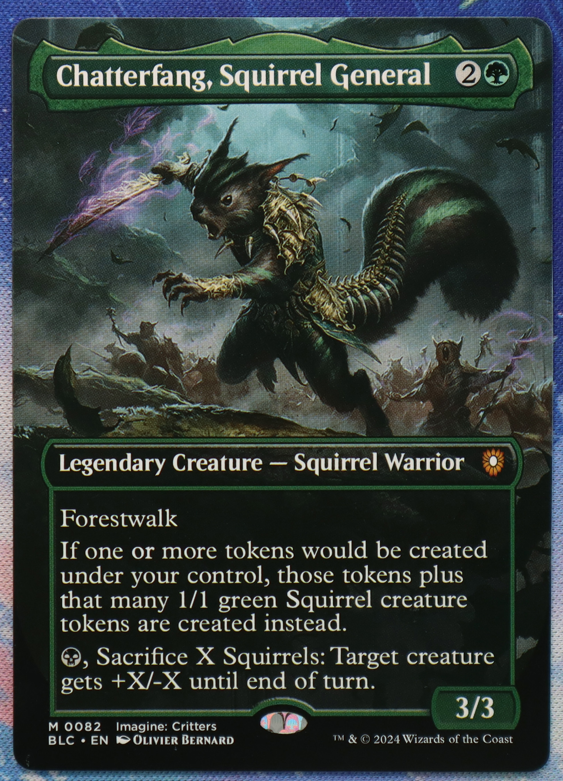 Chatterfang, Squirrel General #82 BLC hologram