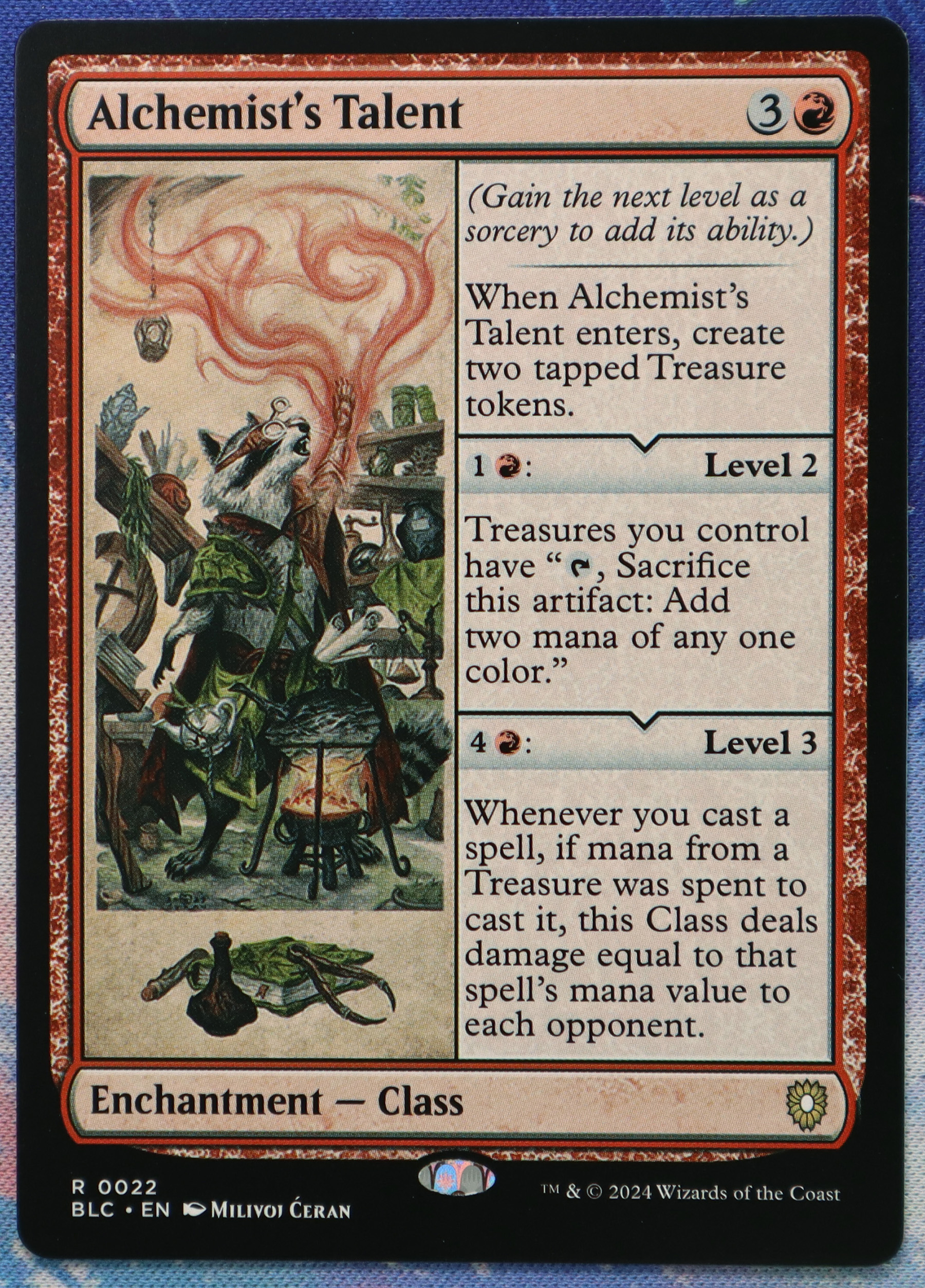 Alchemist's Talent #22 BLC hologram