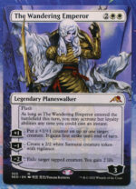 The Wandering Emperor #303 Kamigawa: Neon Dynasty (NEO) hologram