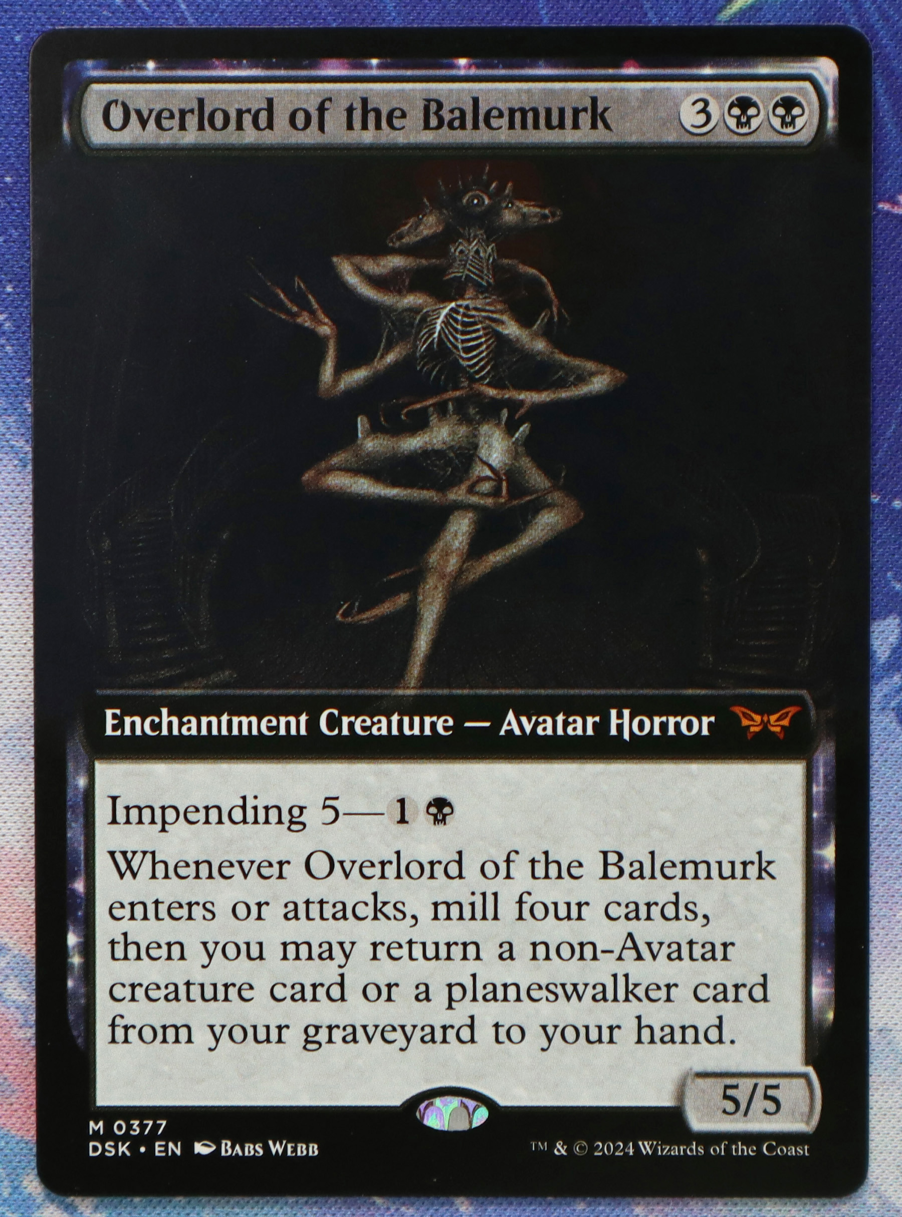 Overlord of the Balemurk #377 DSK hologram