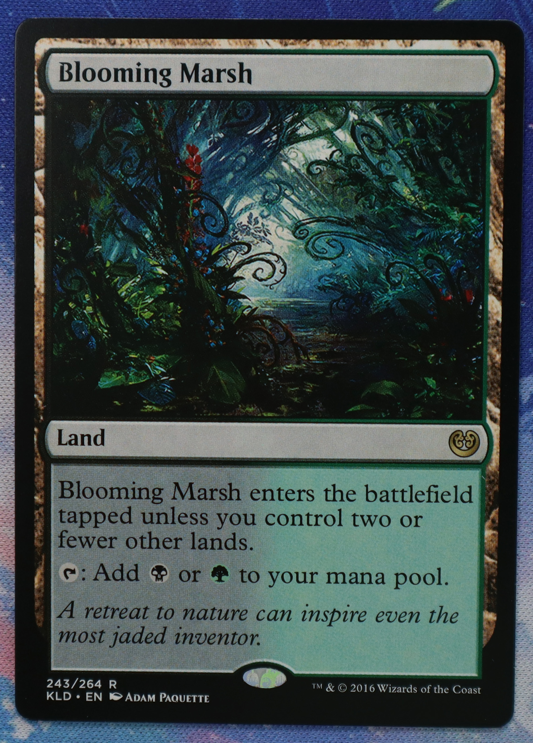 Blooming Marsh Kaladesh KLD hologram