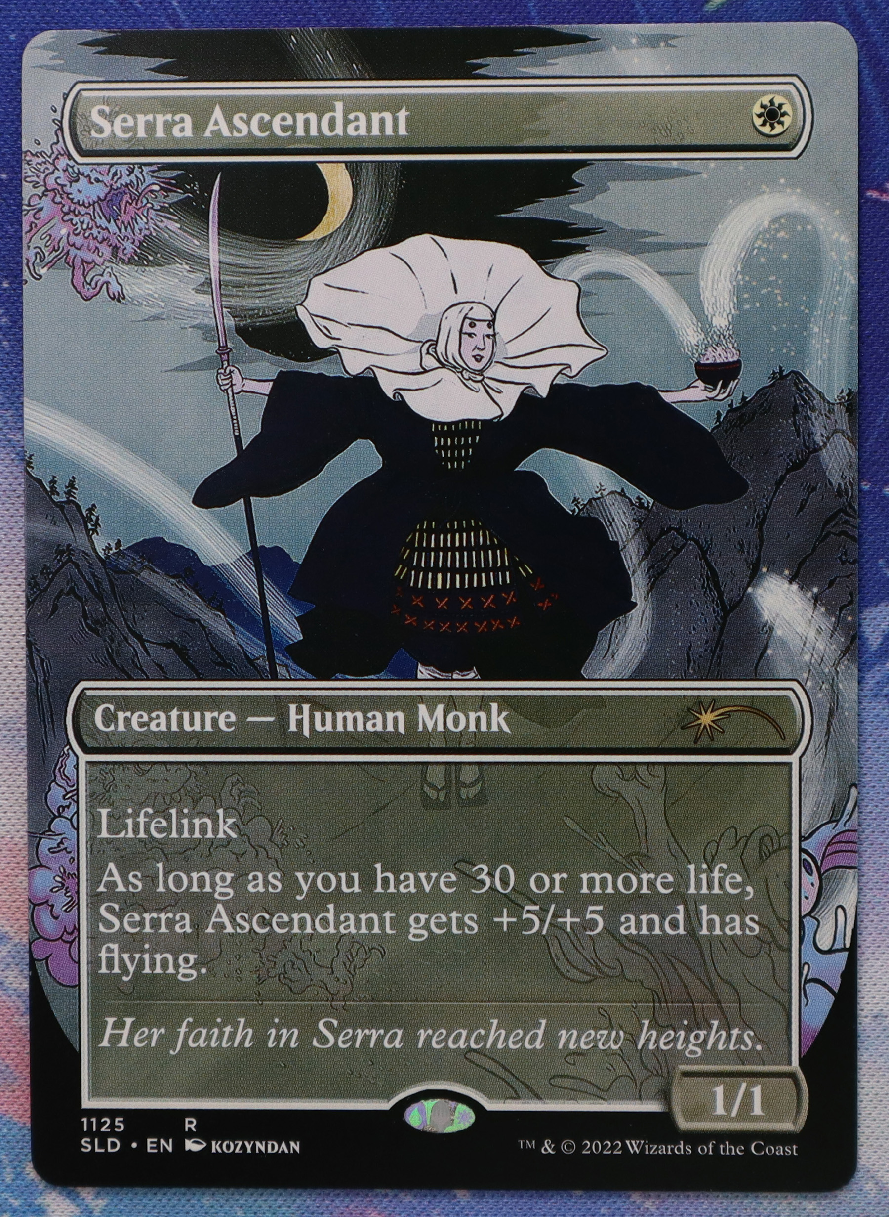 Serra Ascendant #1125 Secret Lair Drop (SLD) hologram