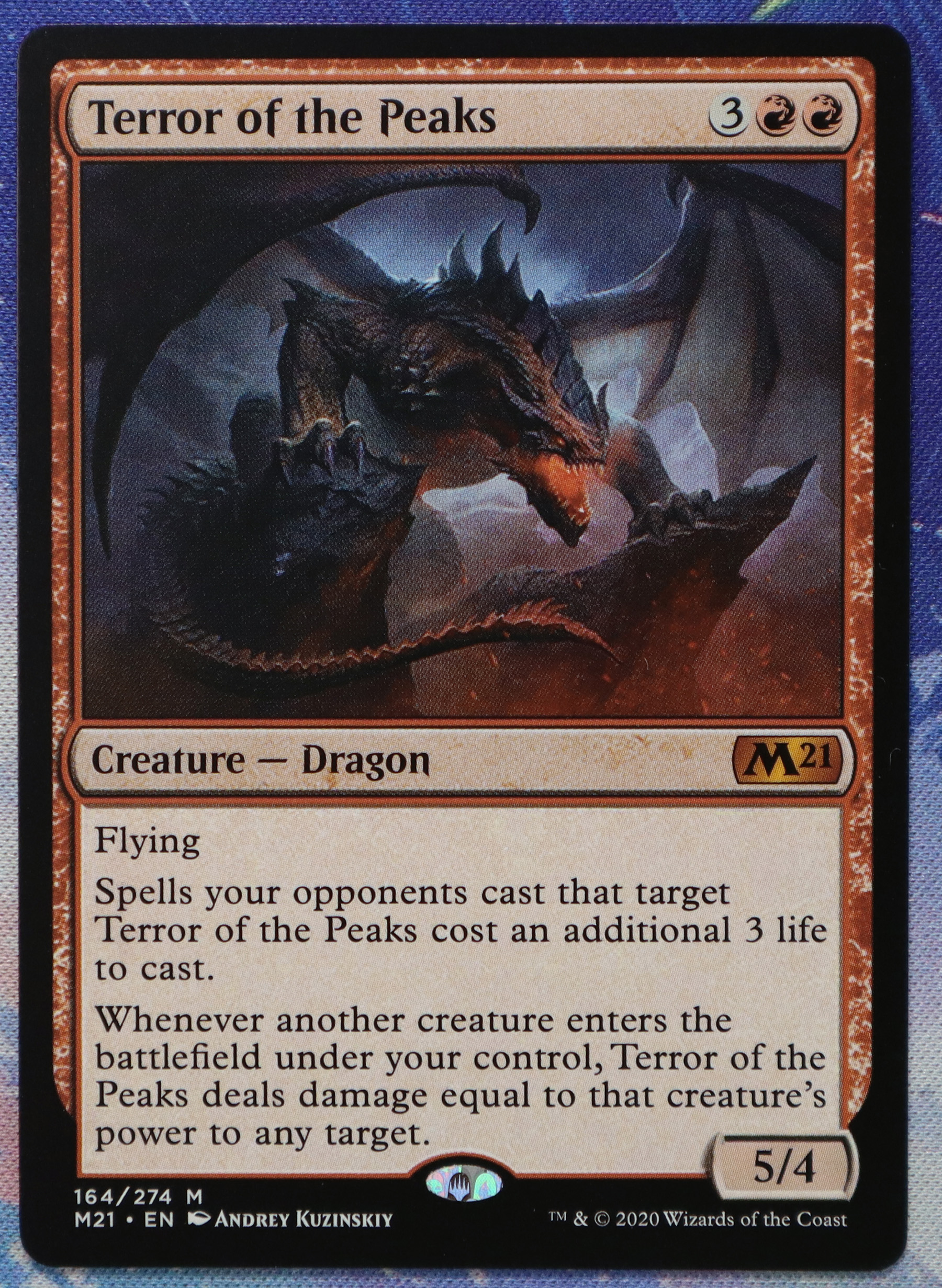 Terror of the Peaks #164 M21 hologram