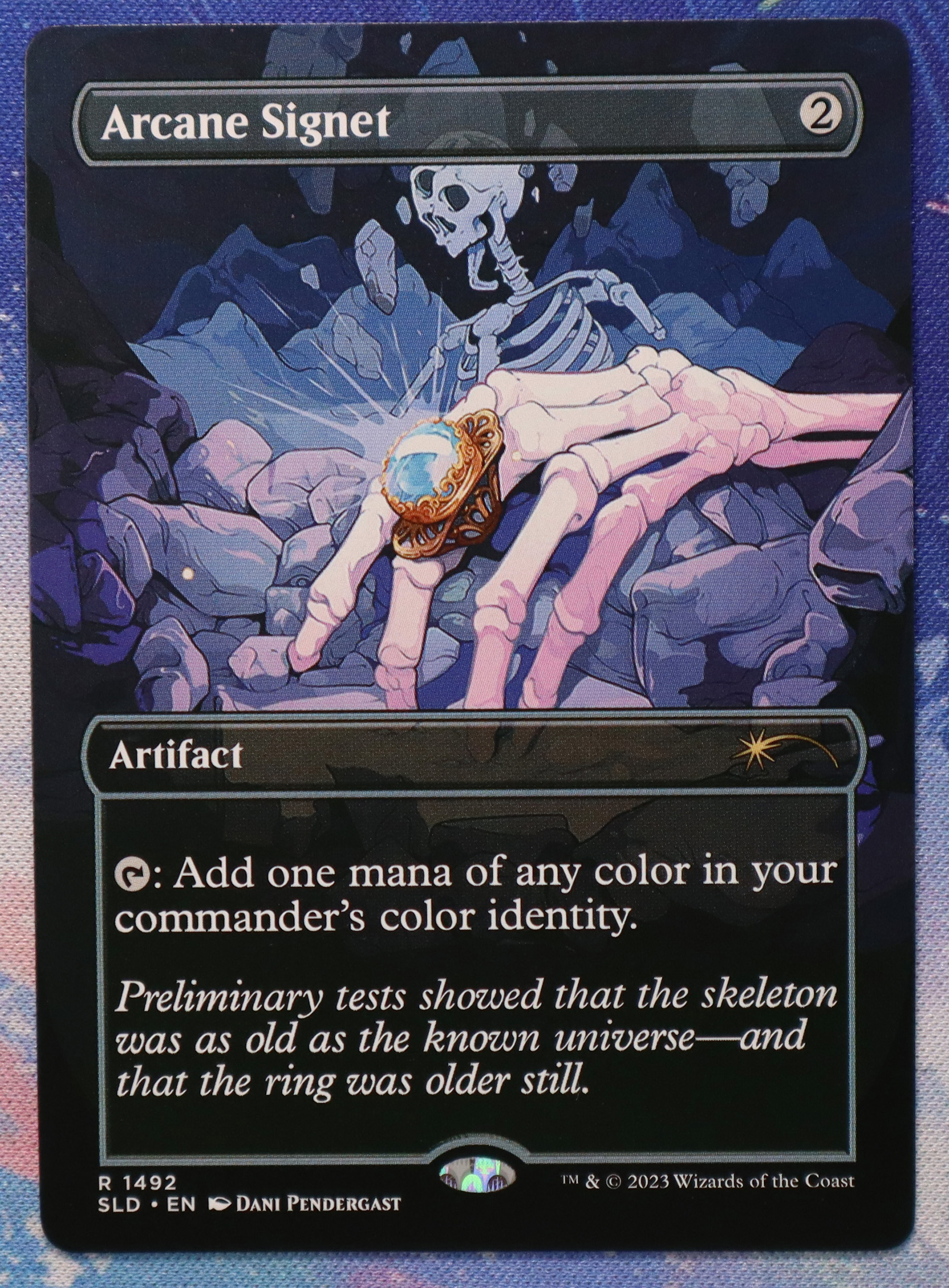 Arcane Signet #1492 Secret Lair Drop (SLD) hologram