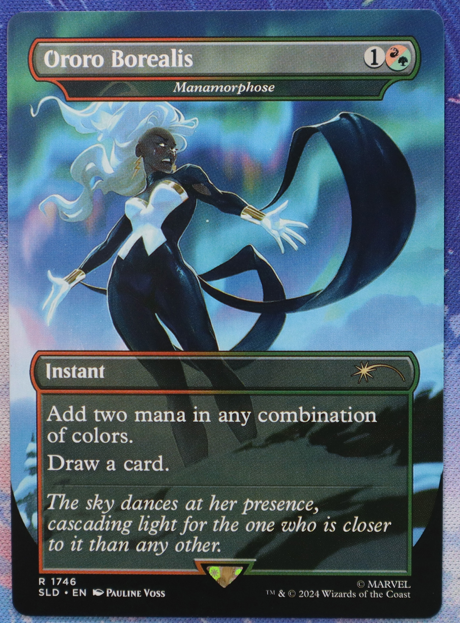 Manamorphose / Ororo Borealis #1746 SLD hologram