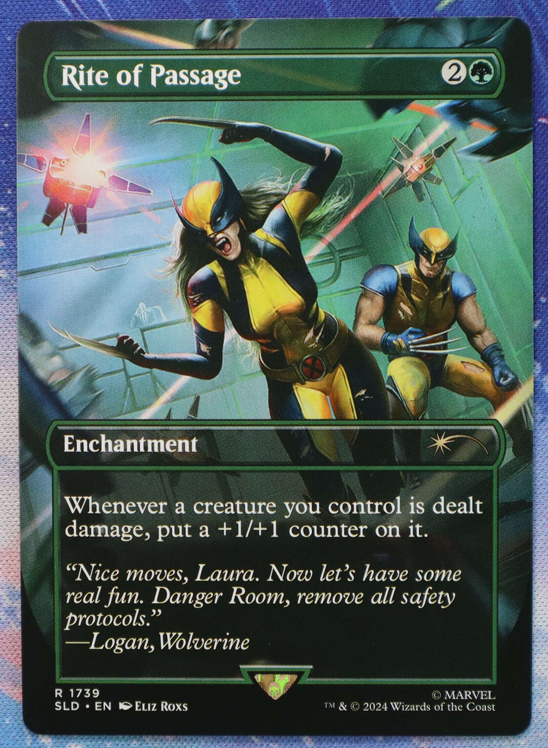 Rite of Passage #1739 SLD hologram