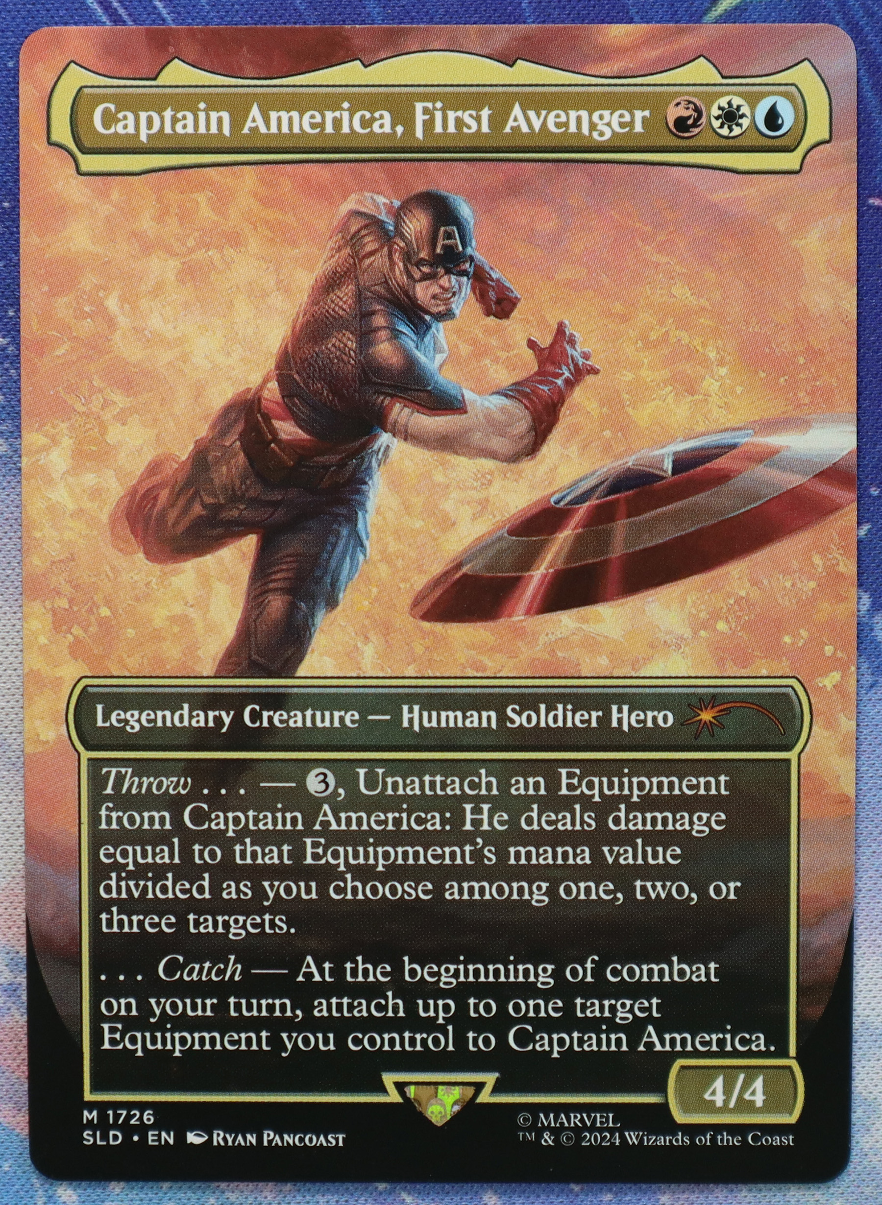 Captain America, First Avenger #1726 SLD hologram