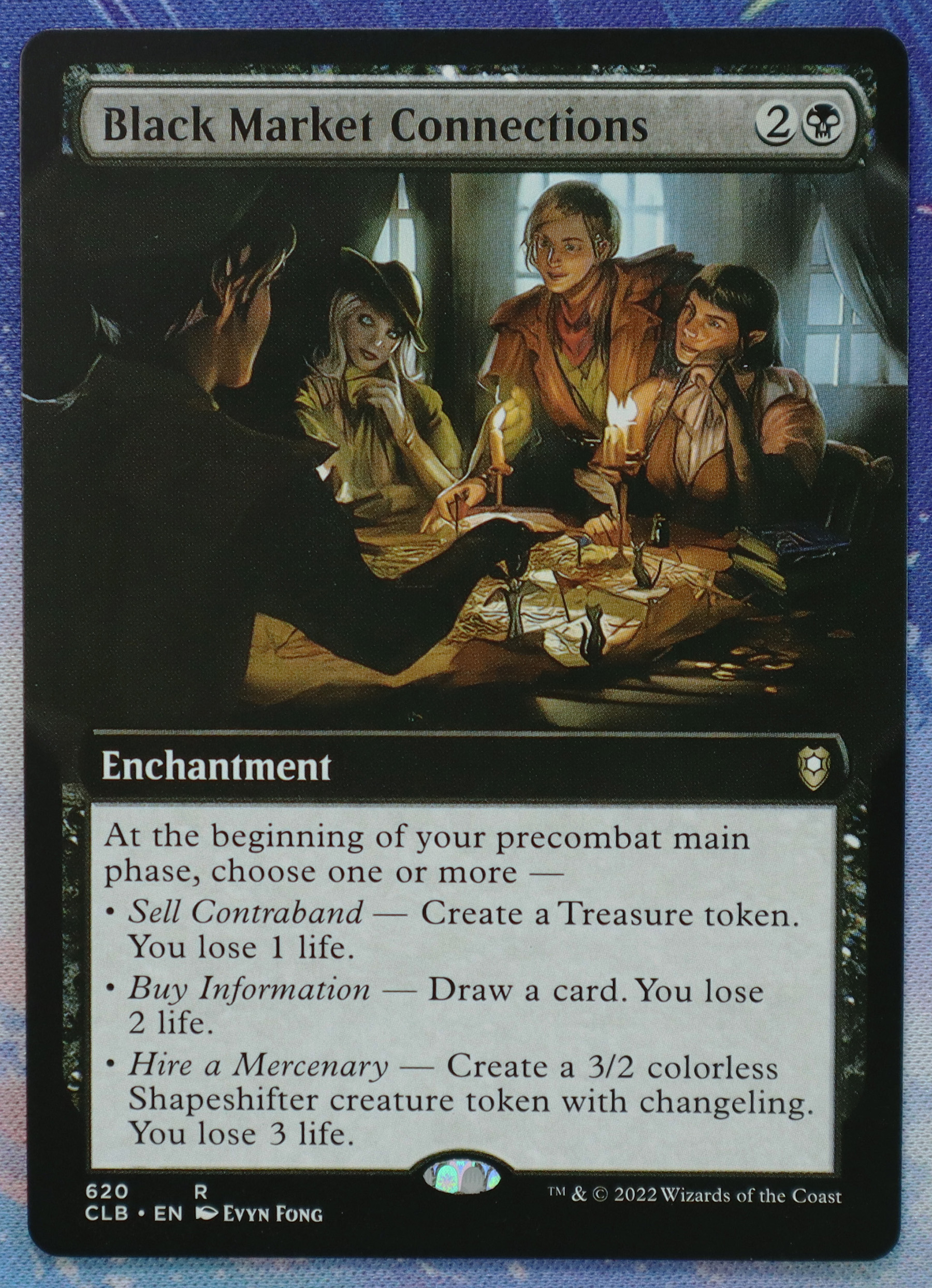 Black Market Connections #620 Commander Legends: Battle for Baldur's Gate (CLB) hologram