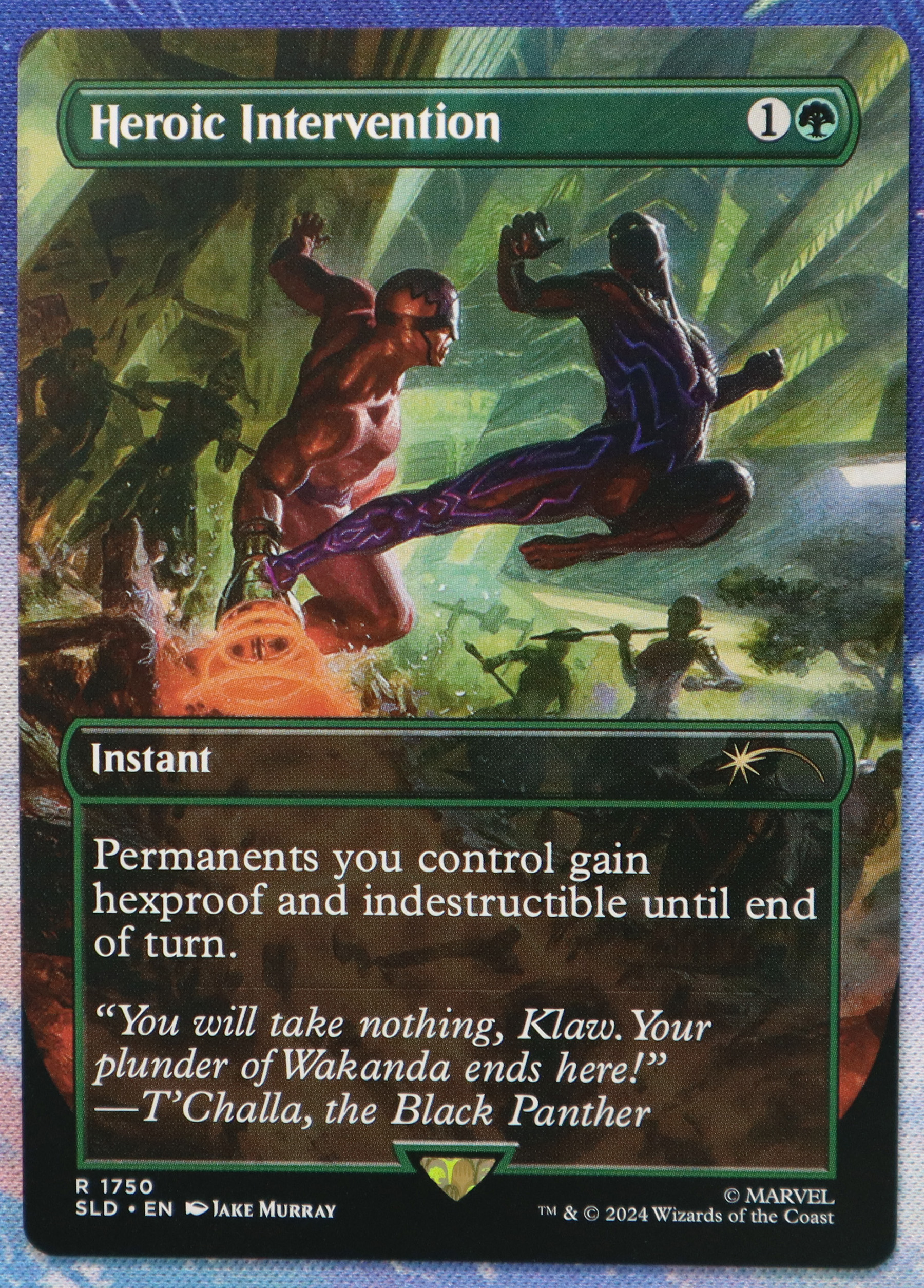 Heroic Intervention #1750 SLD hologram