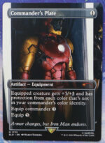 Commander's Plate #1733 SLD hologram