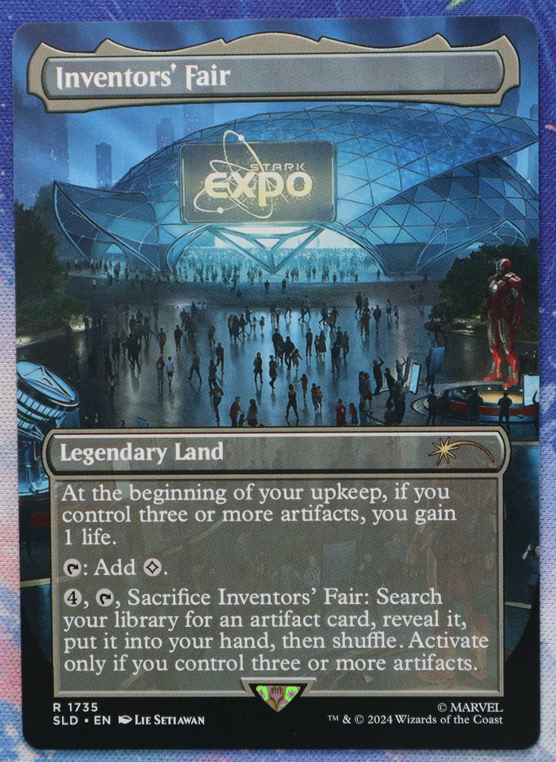 Inventors' Fair #1735 SLD hologram