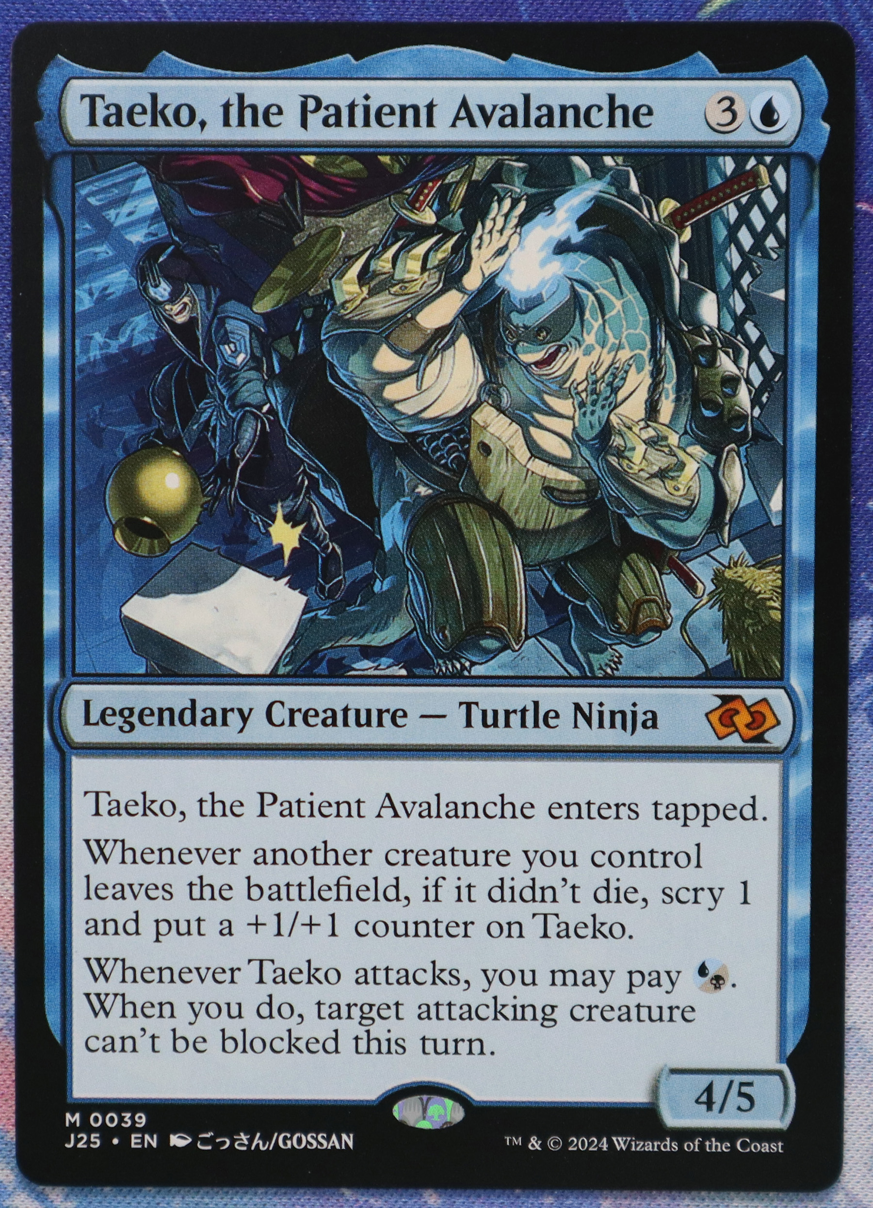 Taeko, the Patient Avalanche #39 J25 hologram