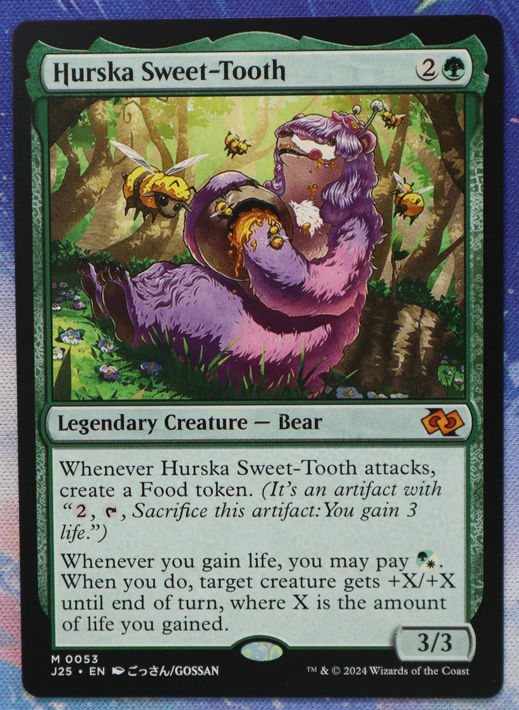 Hurska Sweet-Tooth #53 J25 hologram
