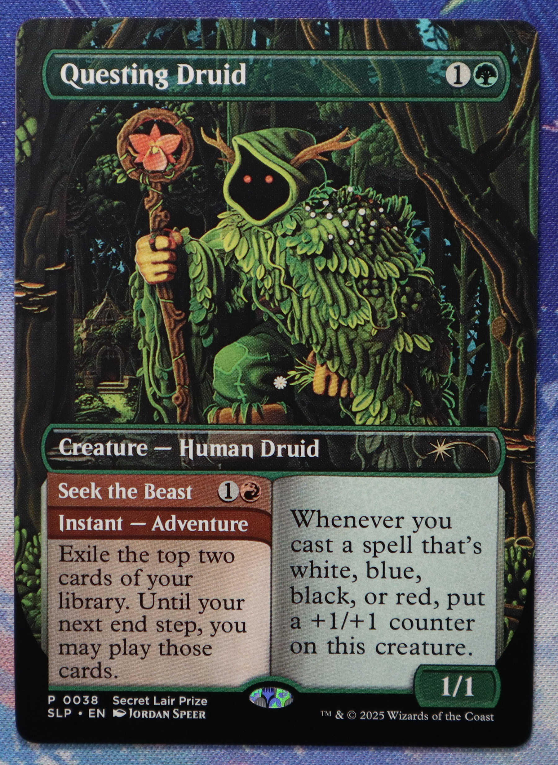 Questing Druid #38 SLP hologram