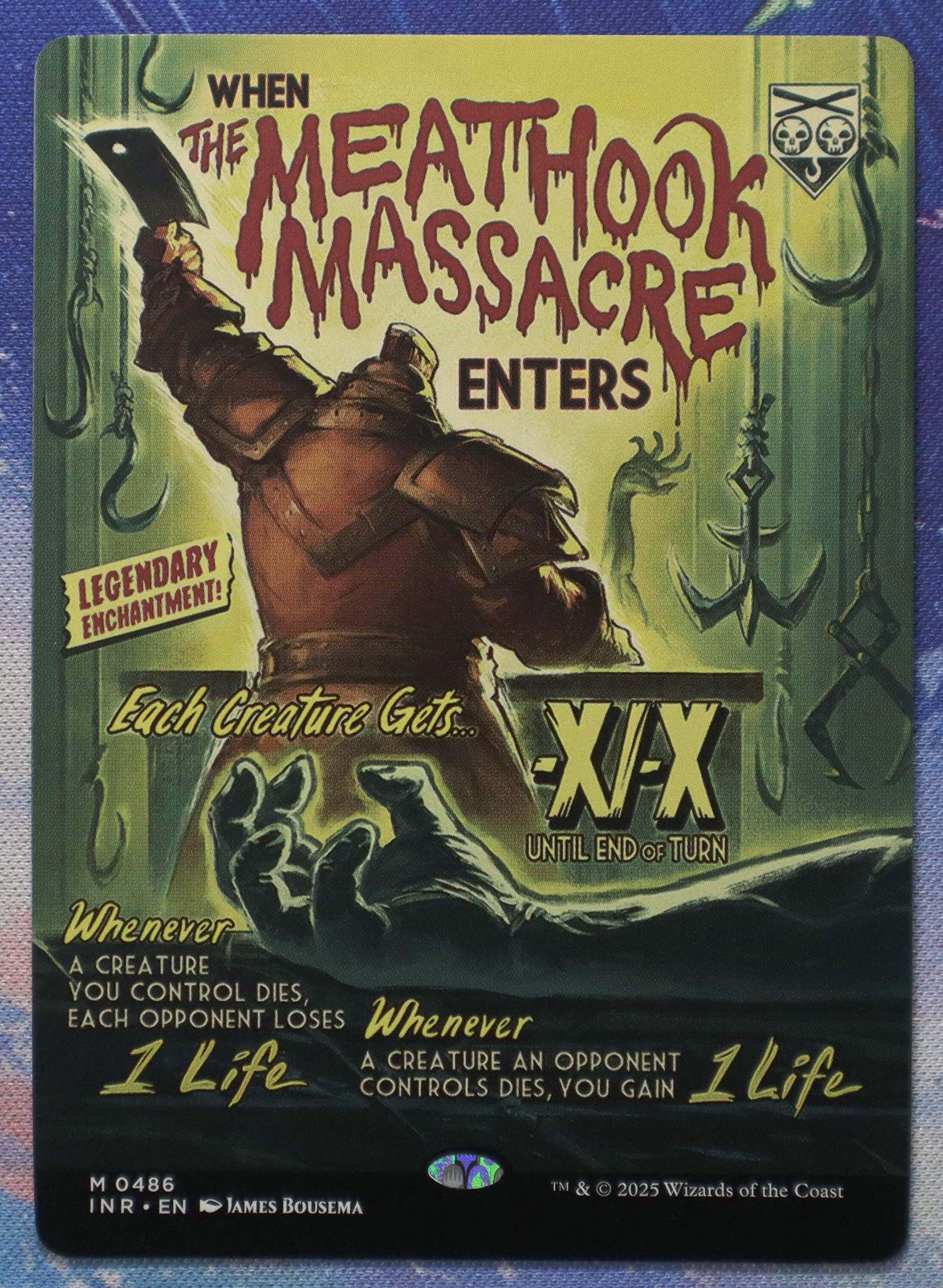 The Meathook Massacre #486 Innistrad Remastered INR hologram