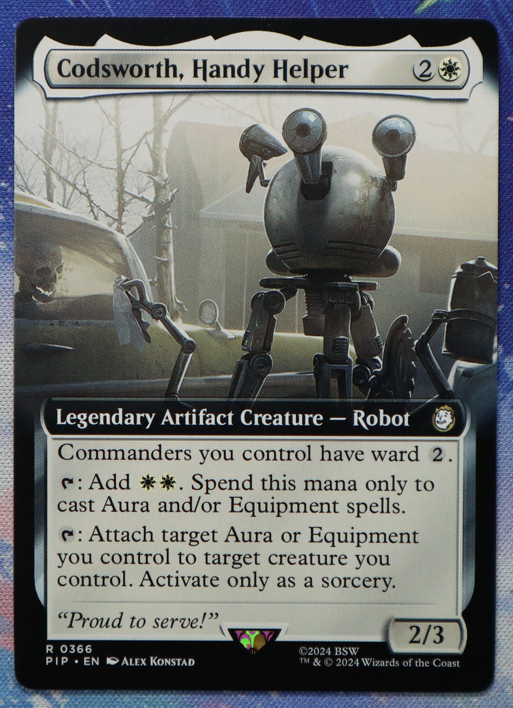 Codsworth, Handy Helper #366 PIP hologram