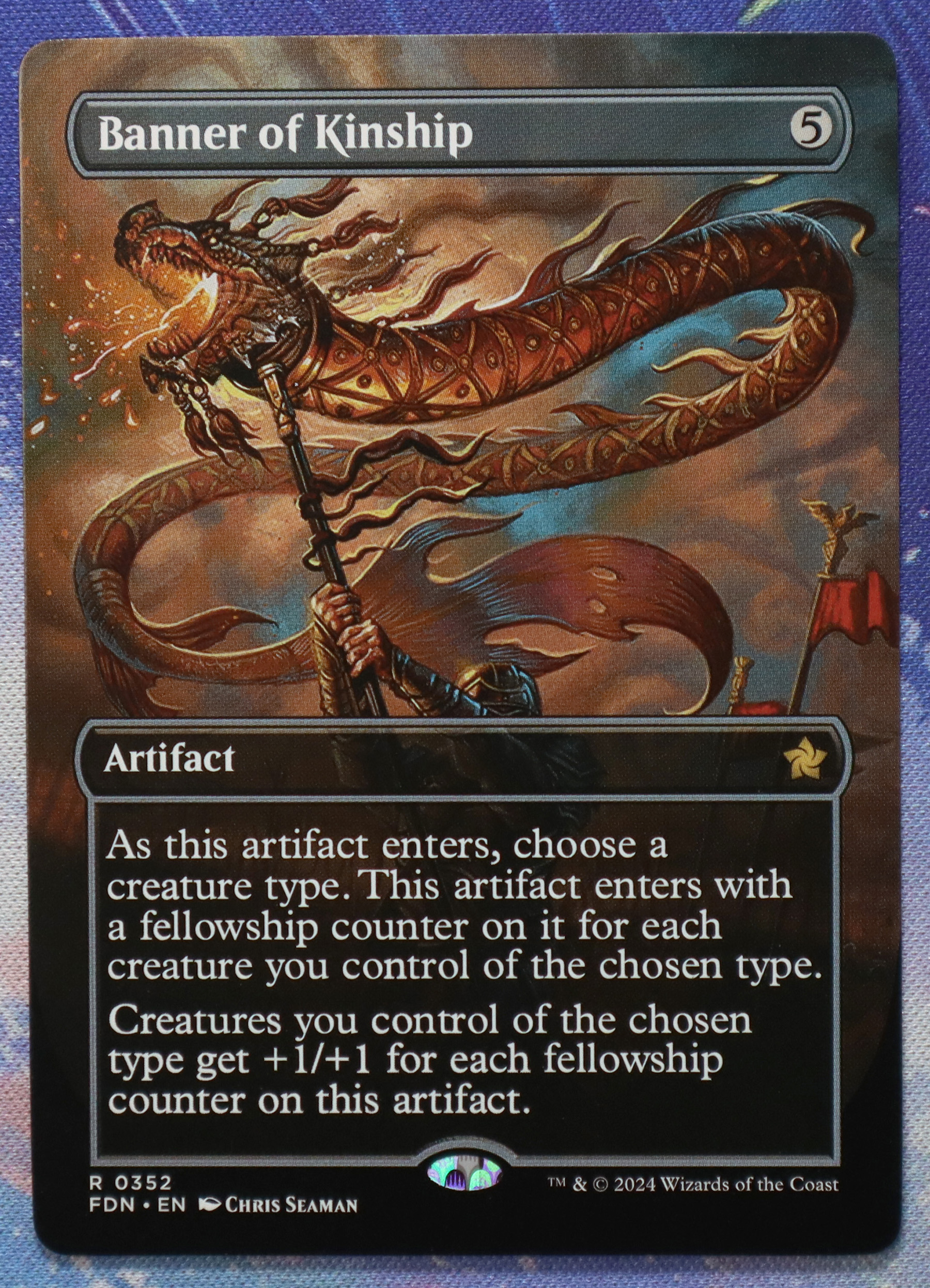 Banner of Kinship #352 FDN hologram