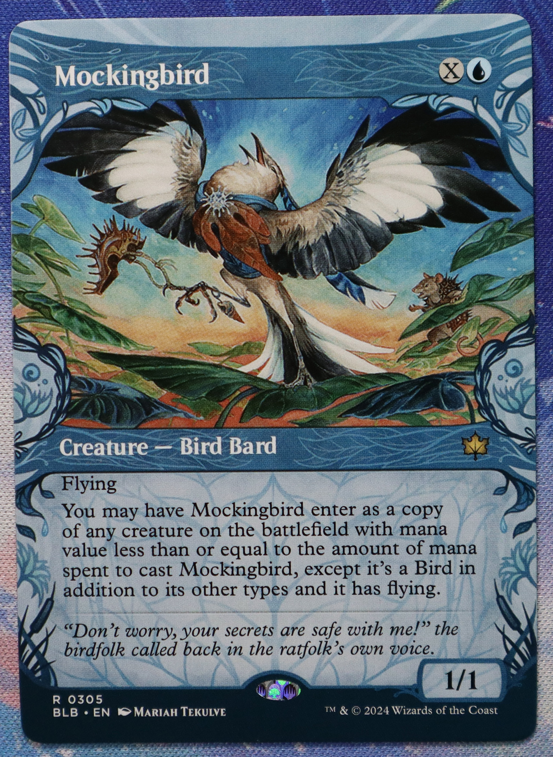 Mockingbird #305 BLB hologram