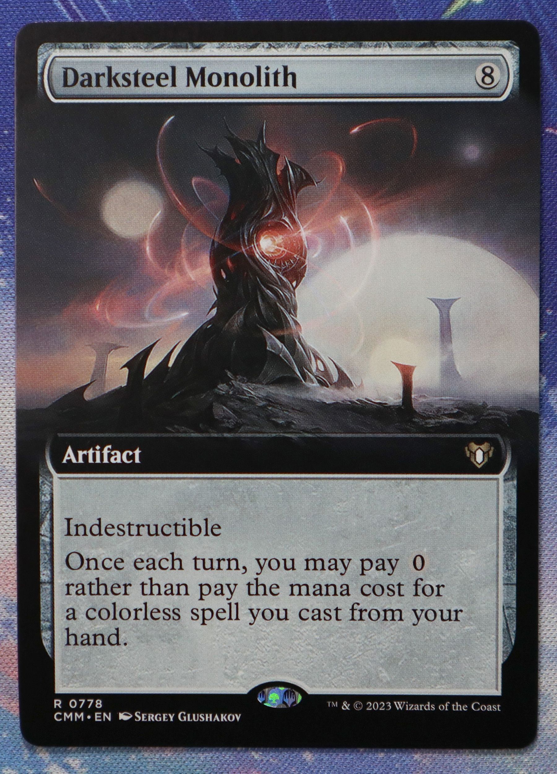 Darksteel Monolith #778 CMM hologram