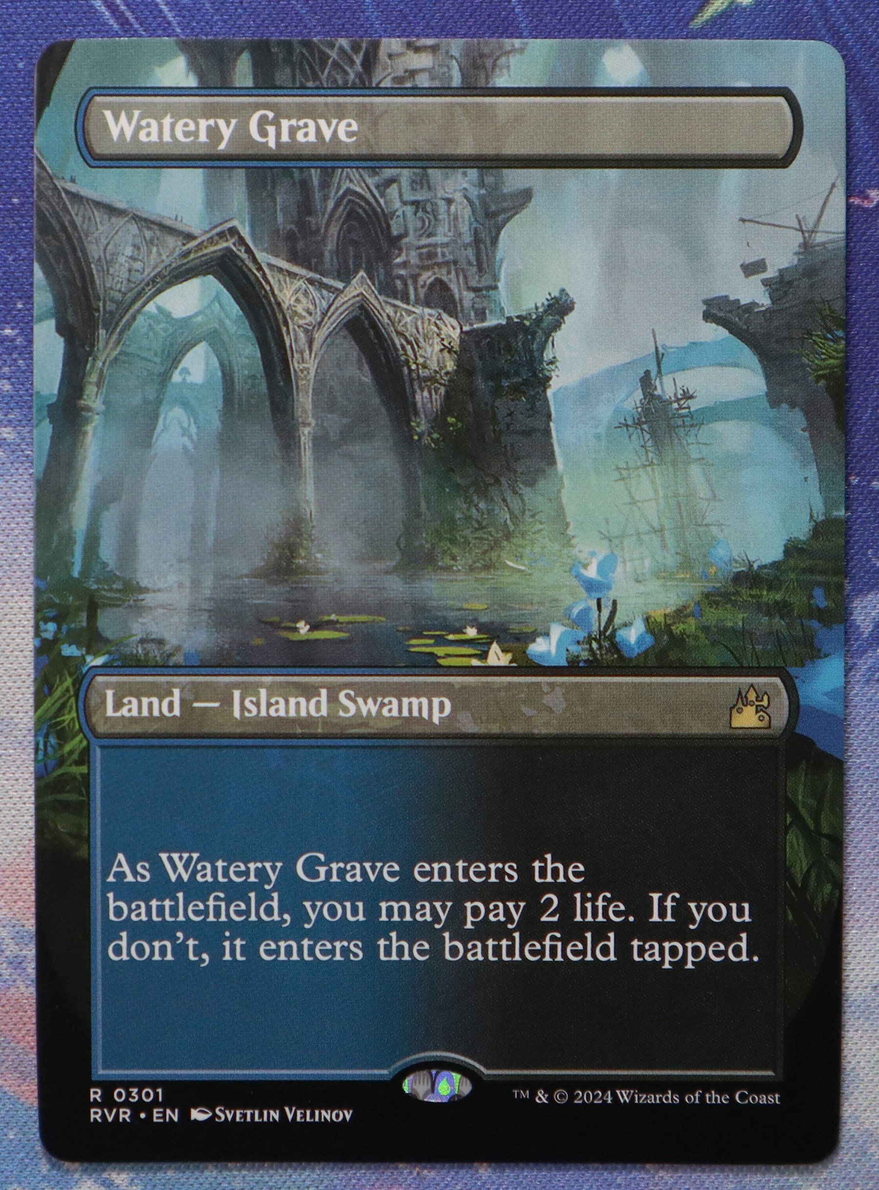 Watery Grave #301 Ravnica Remastered (RVR) hologram