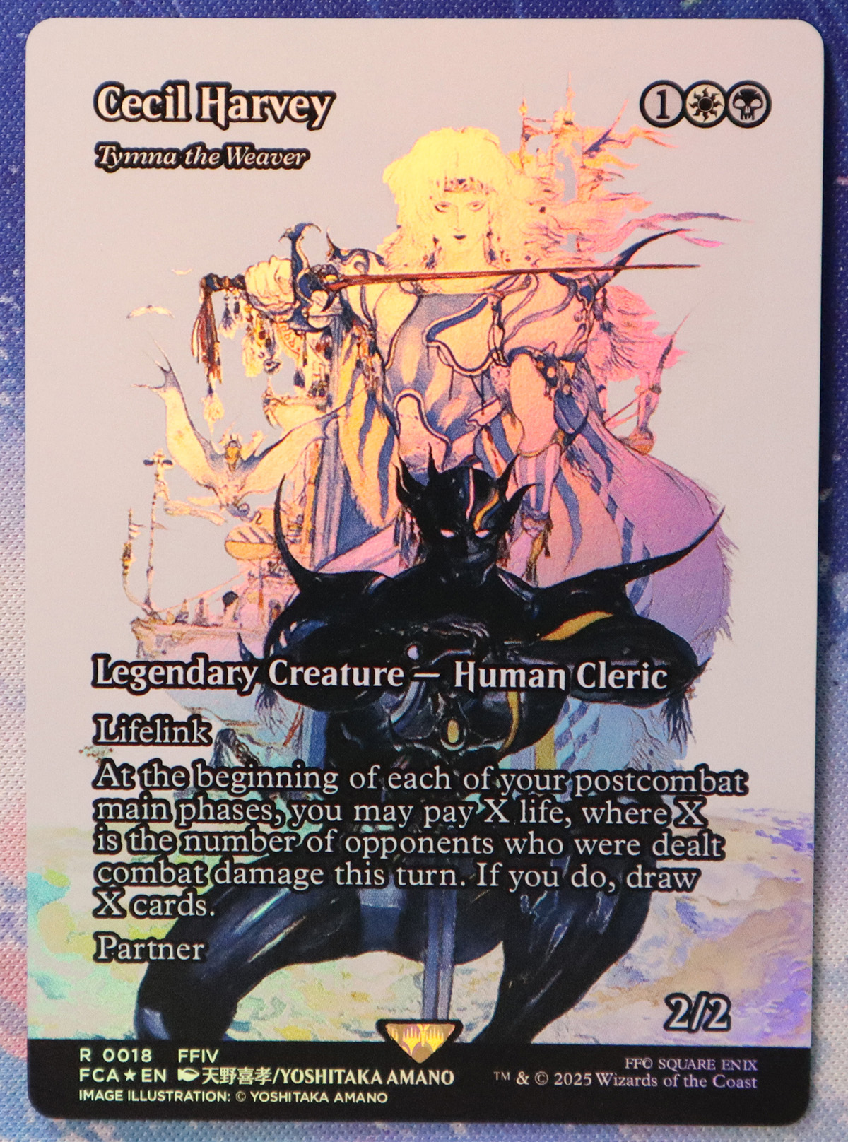 Tymna the Weaver Cecil Harvey #18 FCA foil