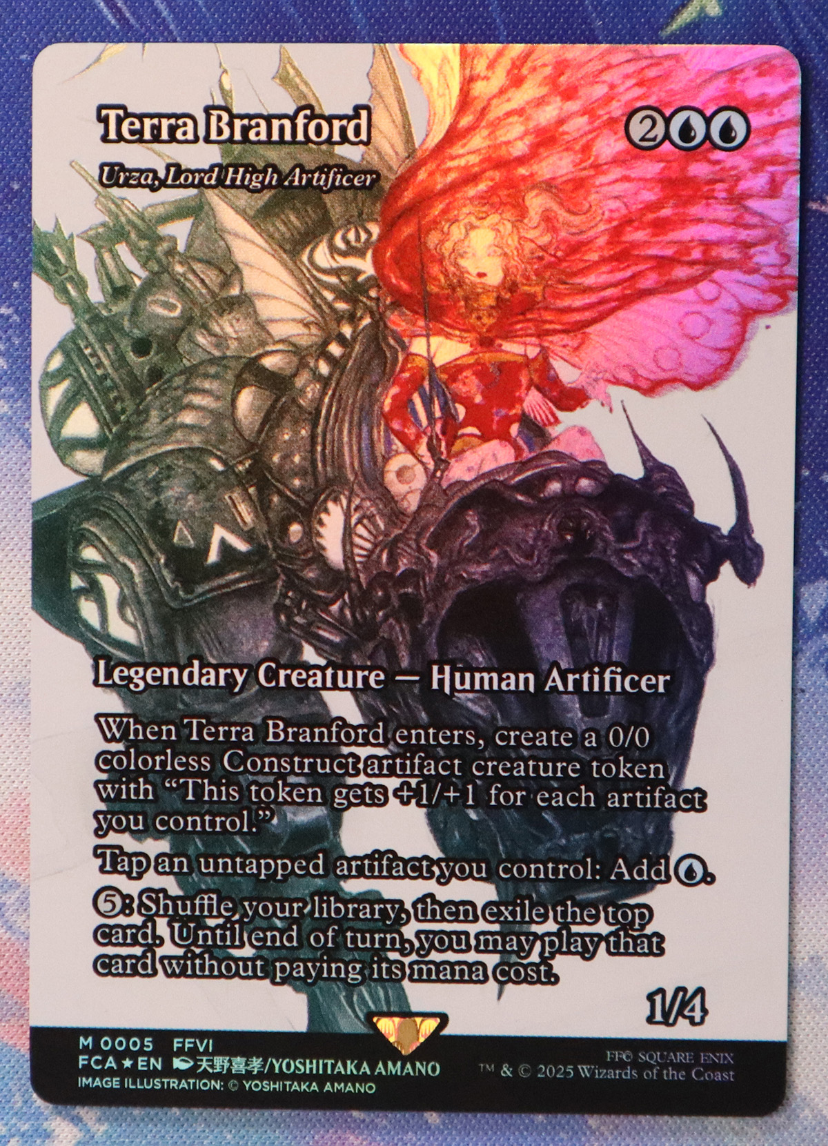 Urza, Lord High Artificer Terra Branford #5 FCA foil
