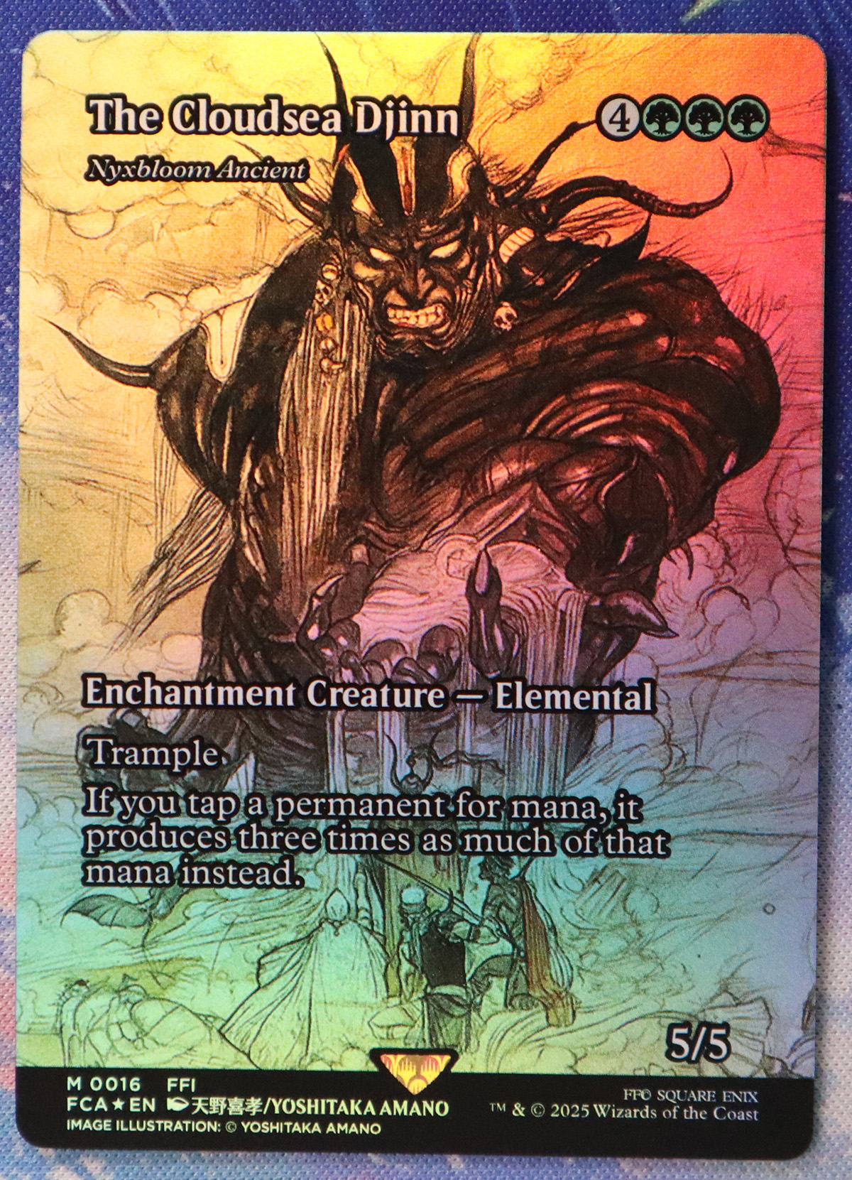 Nyxbloom Ancient The Cloudsea Djinn #16 FCA foil