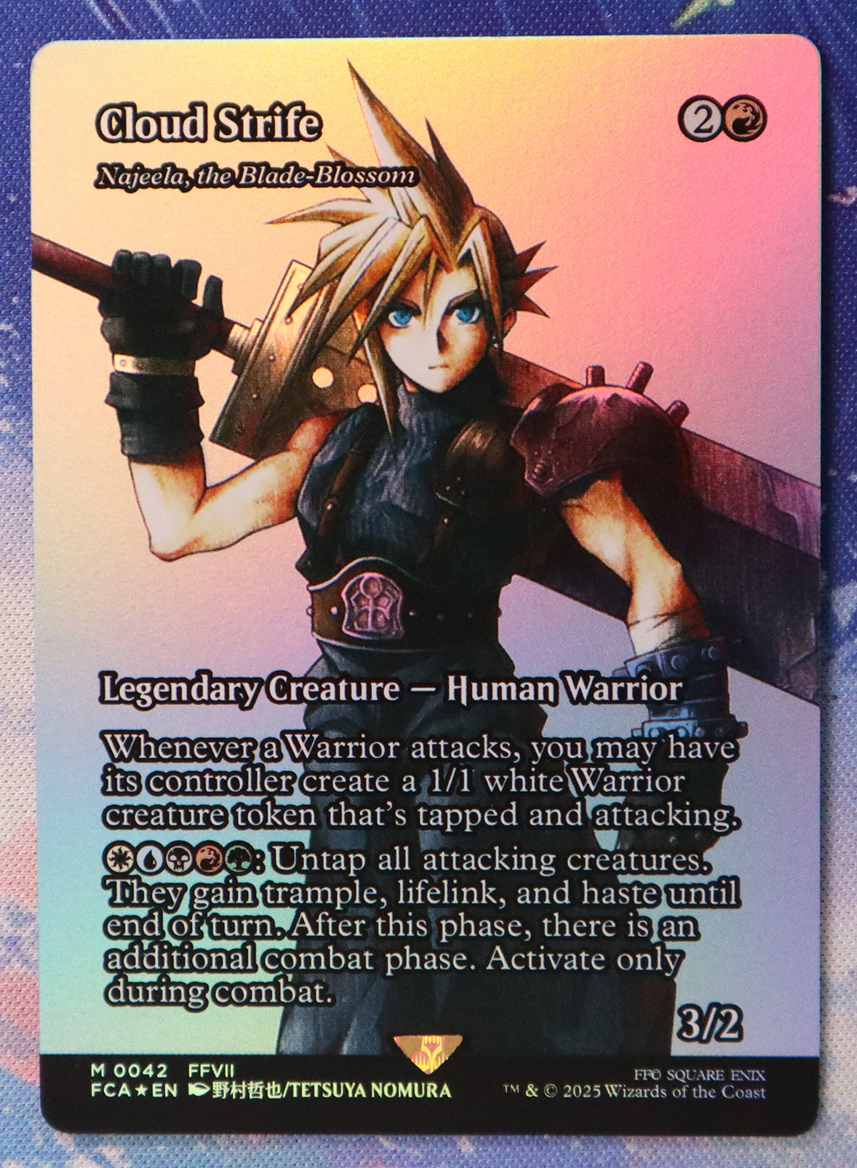 Najeela, the Blade-Blossom Cloud Strife #42 FCA foil