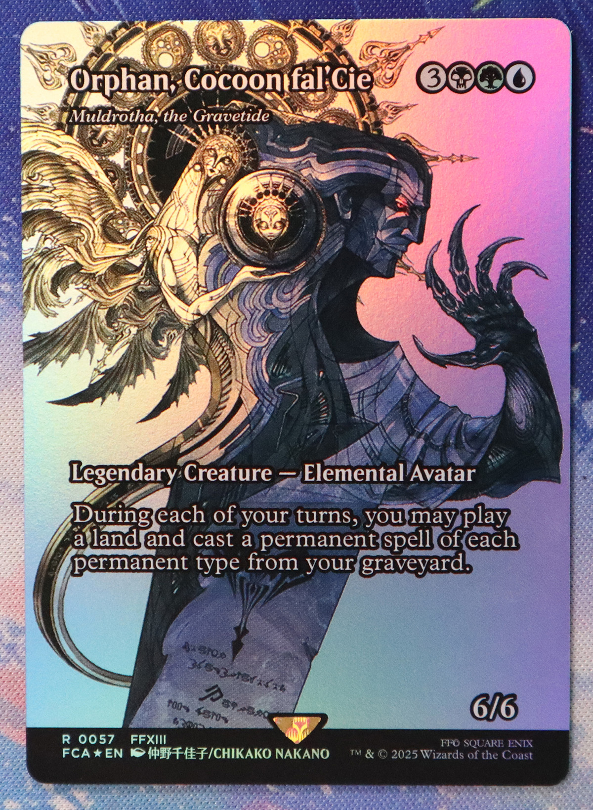 Muldrotha, the Gravetide Orphan, Cocoon fal'Cie #57 FCA foil