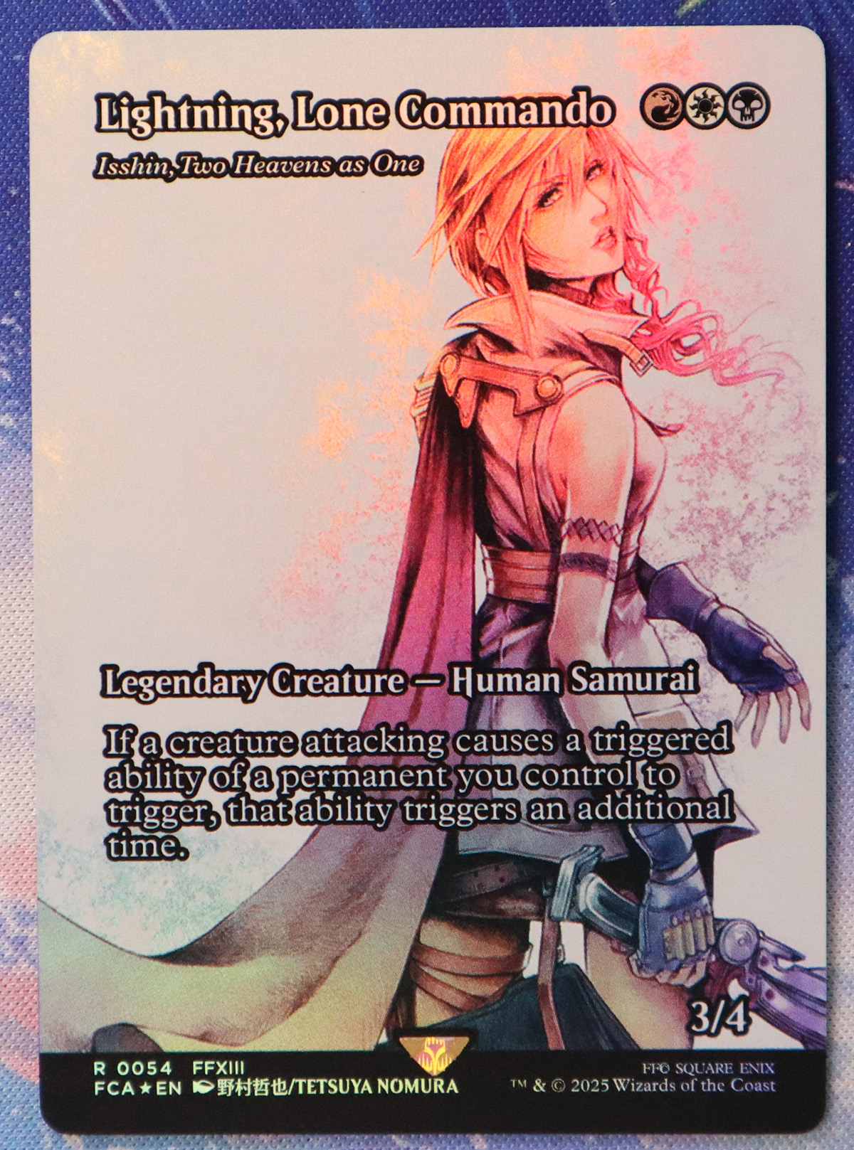 Isshin, Two Heavens as One Lightning, Lone Commando #54 FCA foil