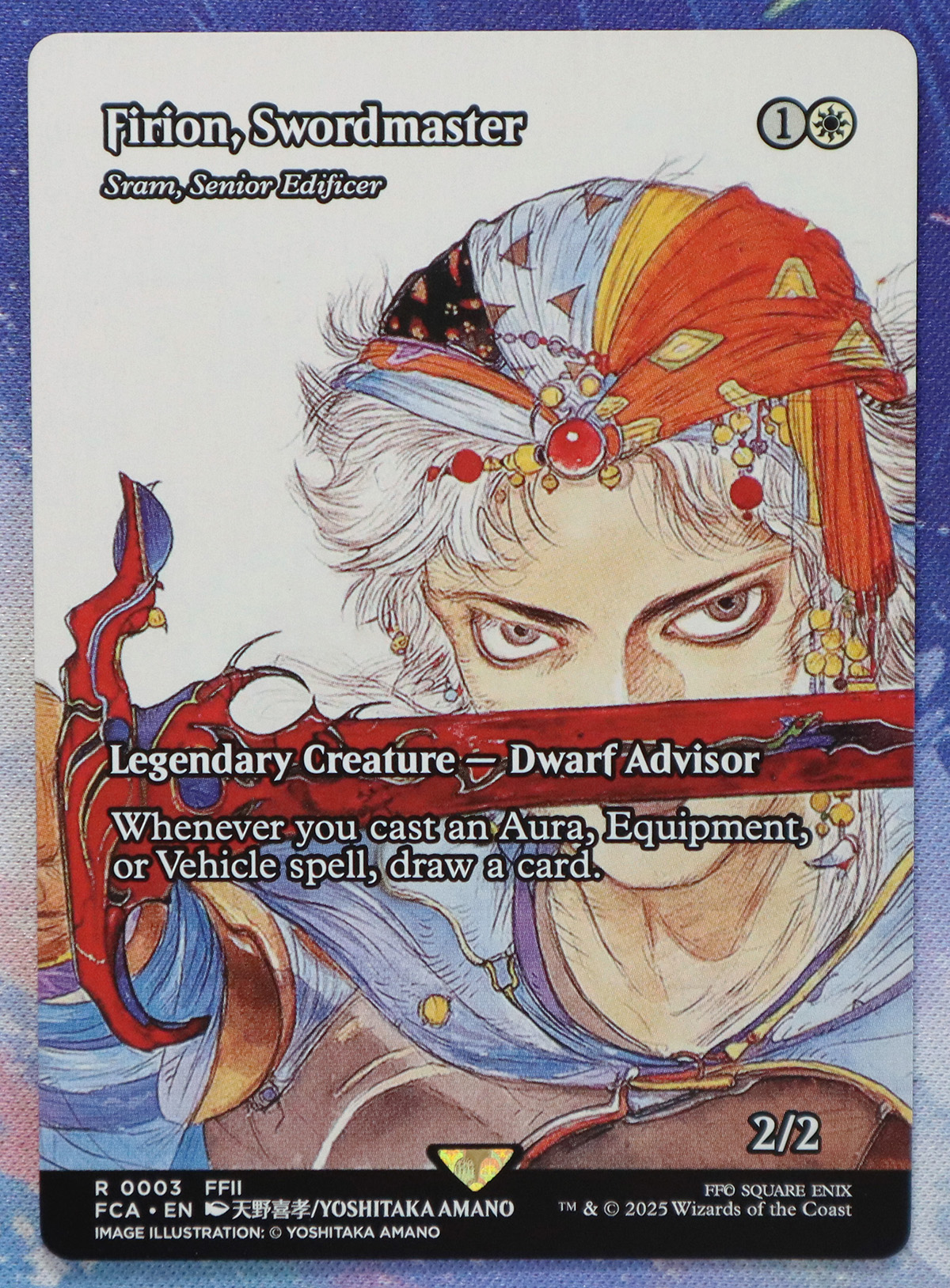 Sram, Senior Edificer Firion, Swordmaster #3 FCA hologram