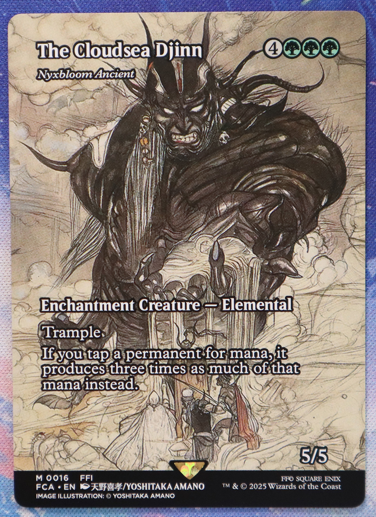 Nyxbloom Ancient The Cloudsea Djinn #16 FCA hologram