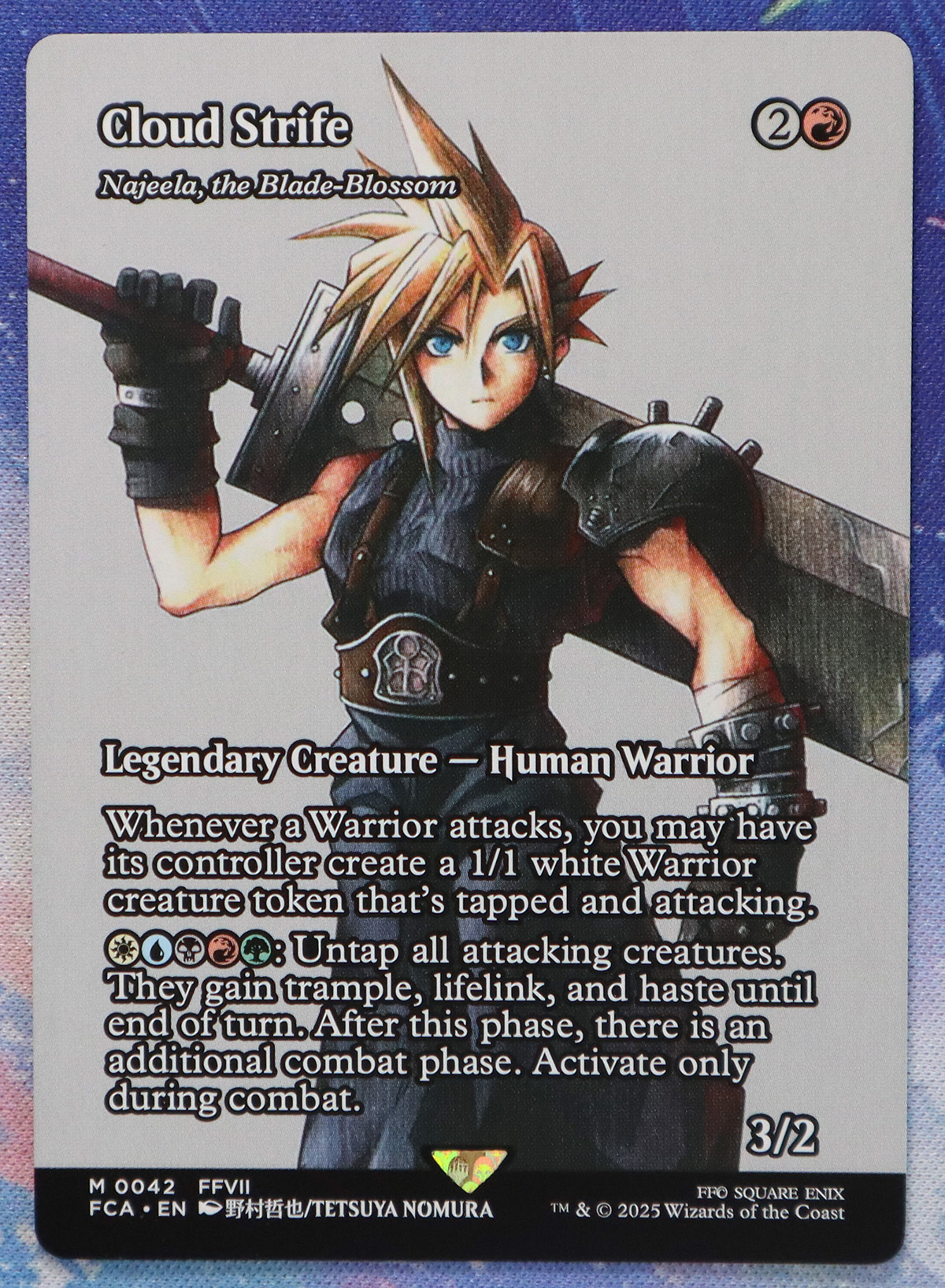 Najeela, the Blade-Blossom Cloud Strife #42 FCA hologram