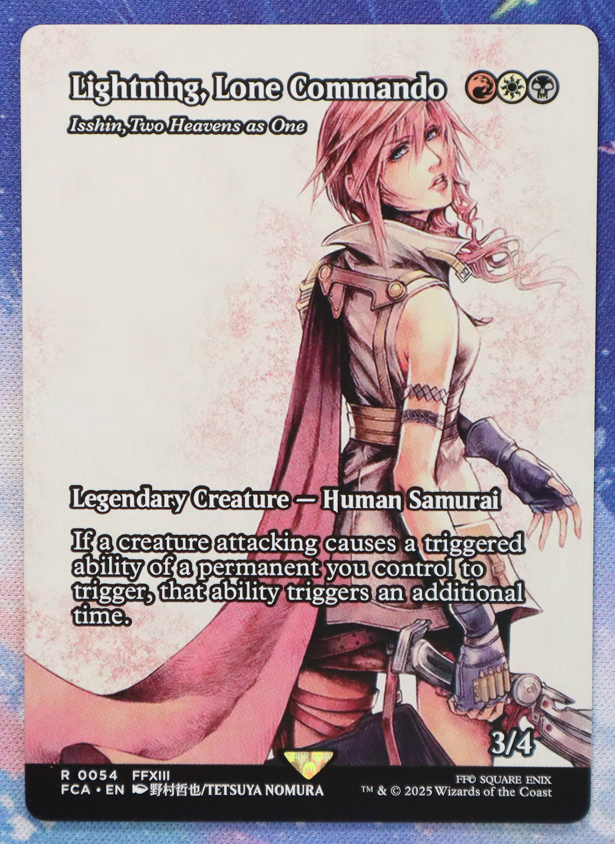 Isshin, Two Heavens as One Lightning, Lone Commando #54 FCA hologram