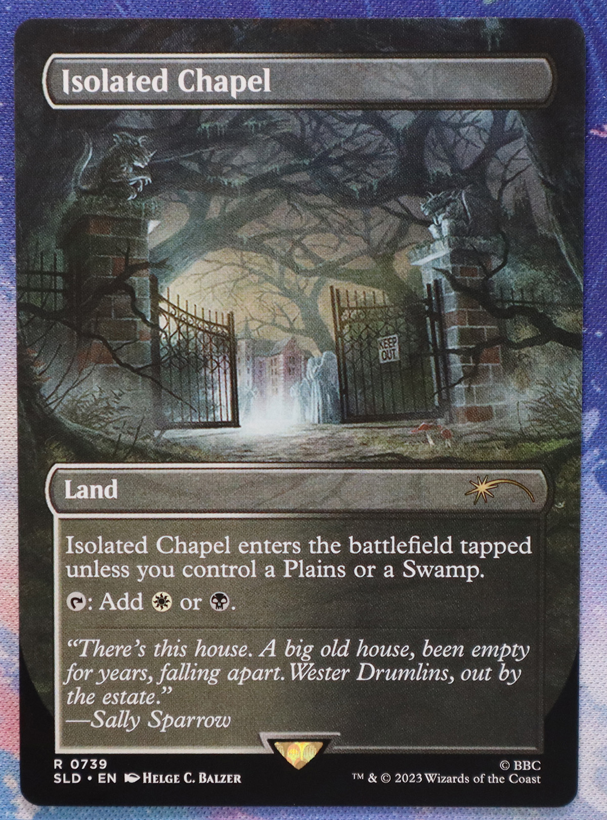 Isolated Chapel #739 SLD hologram