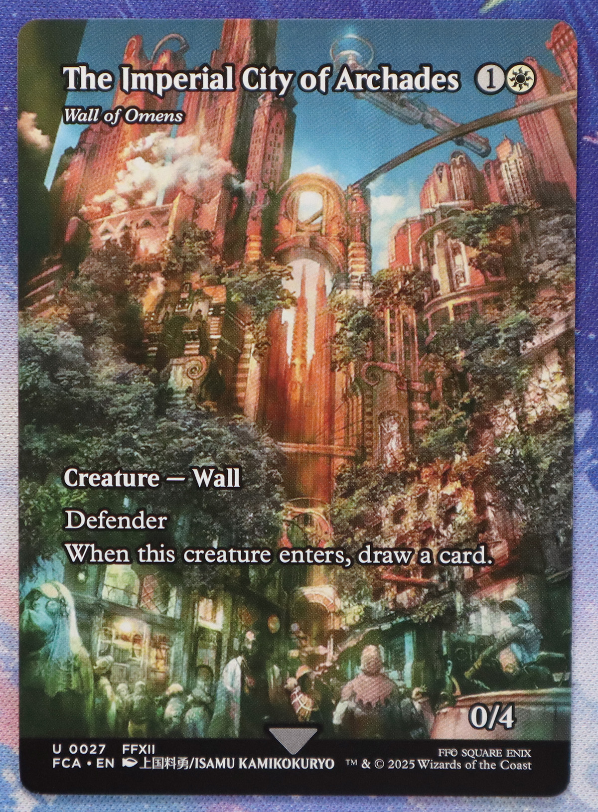 Wall of Omens The Imperial City of Archades #27 FCA normal