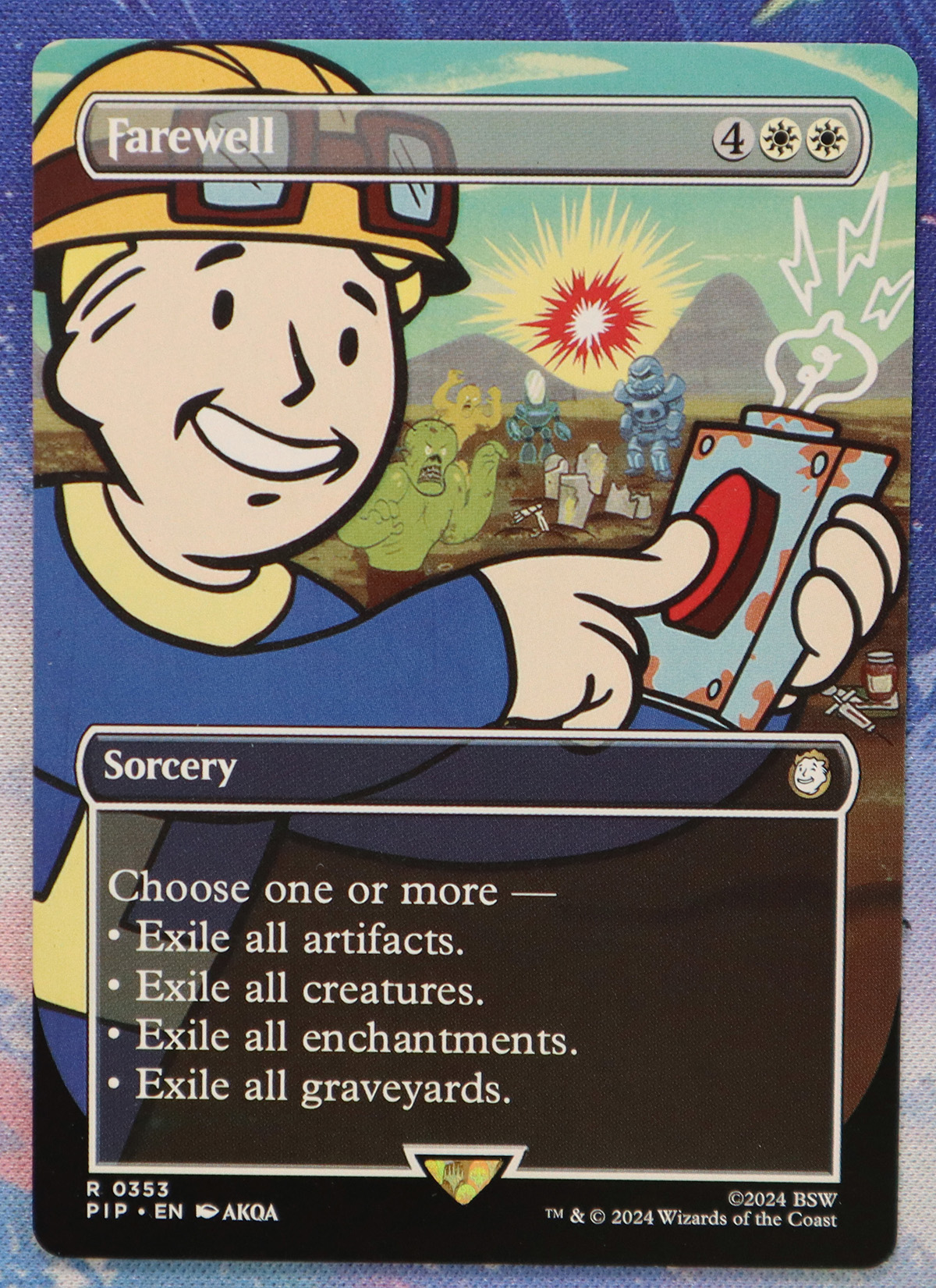 Farewell #353 Fallout (PIP) hologram