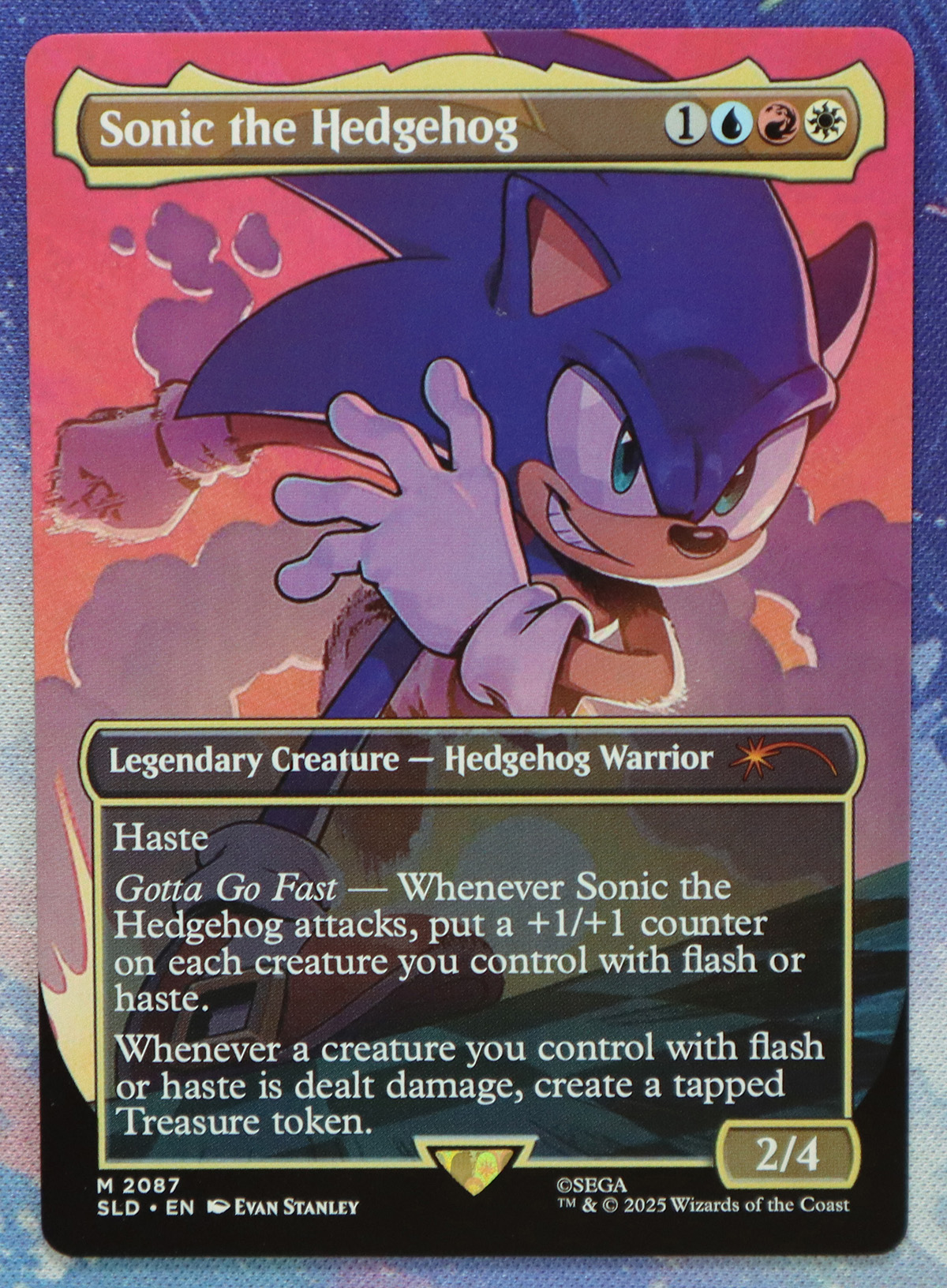 Sonic the Hedgehog #2087 SLD hologram