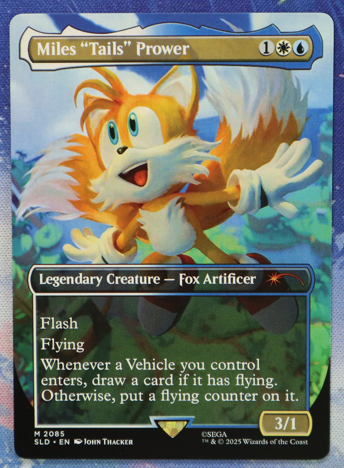 Miles "Tails" Prower #2085 SLD hologram