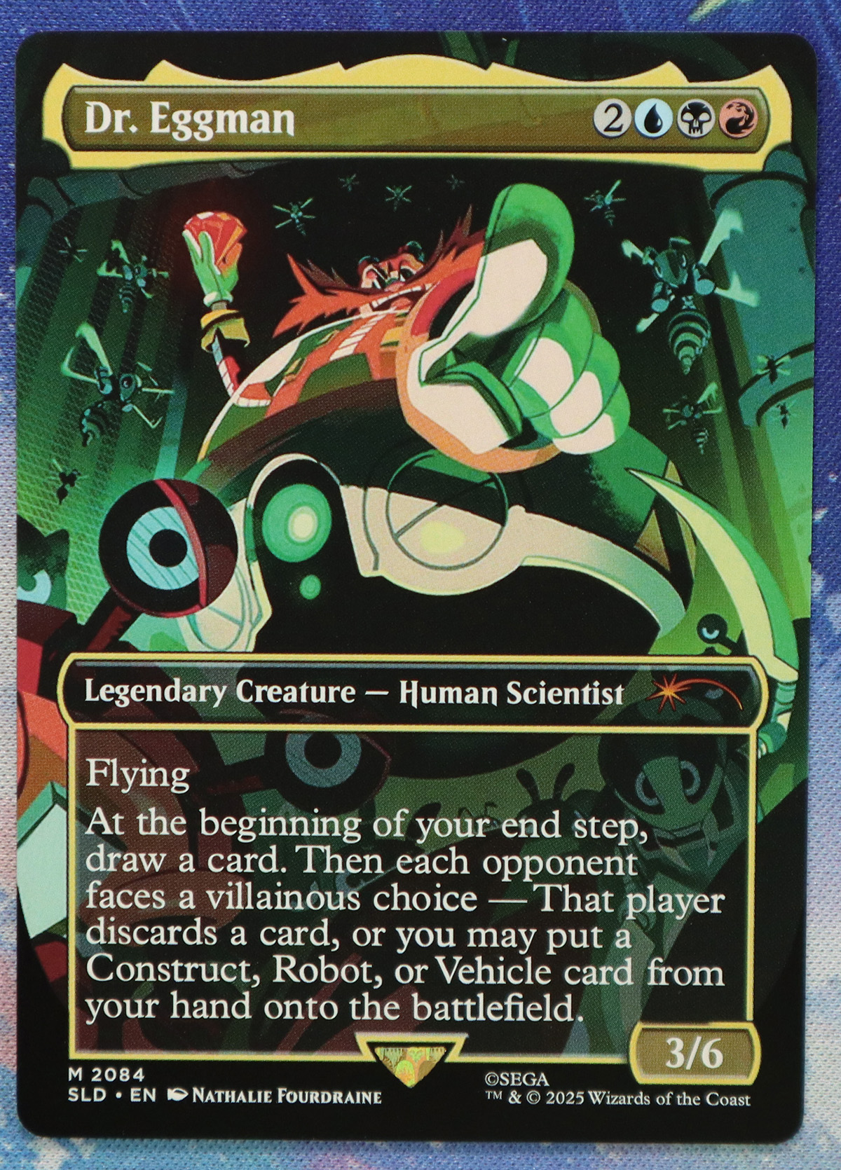 Dr. Eggman #2084 SLD hologram