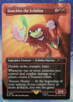 Knuckles the Echidna #2082 SLD hologram